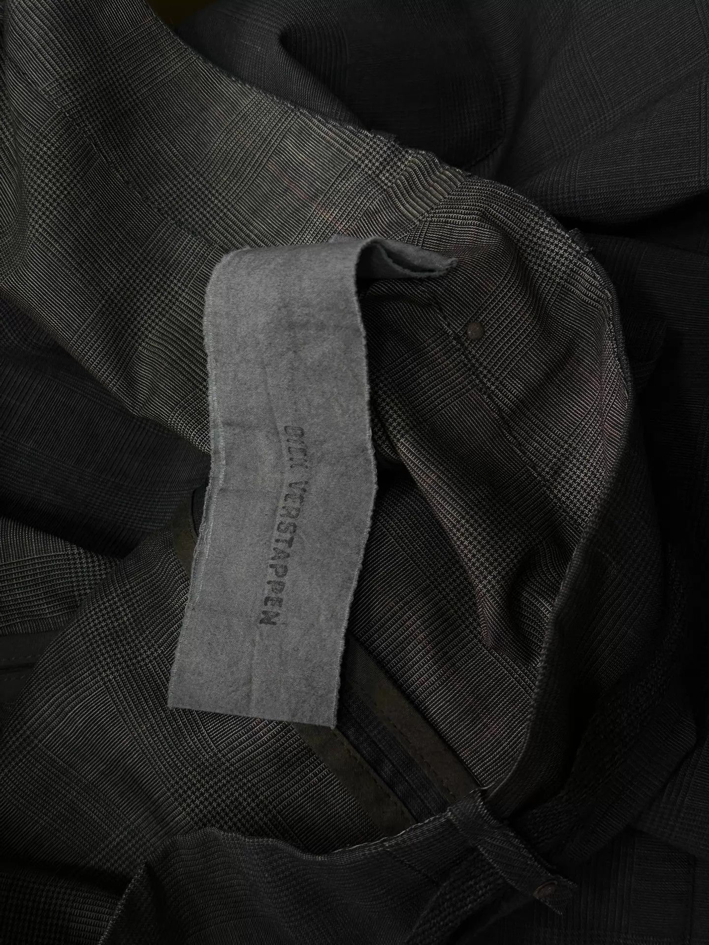 Biek Verstappen BIEK VERSTAPPEN Handmade Wool Wide-Leg Trousers Size US 32 / EU 48 - 9 Thumbnail