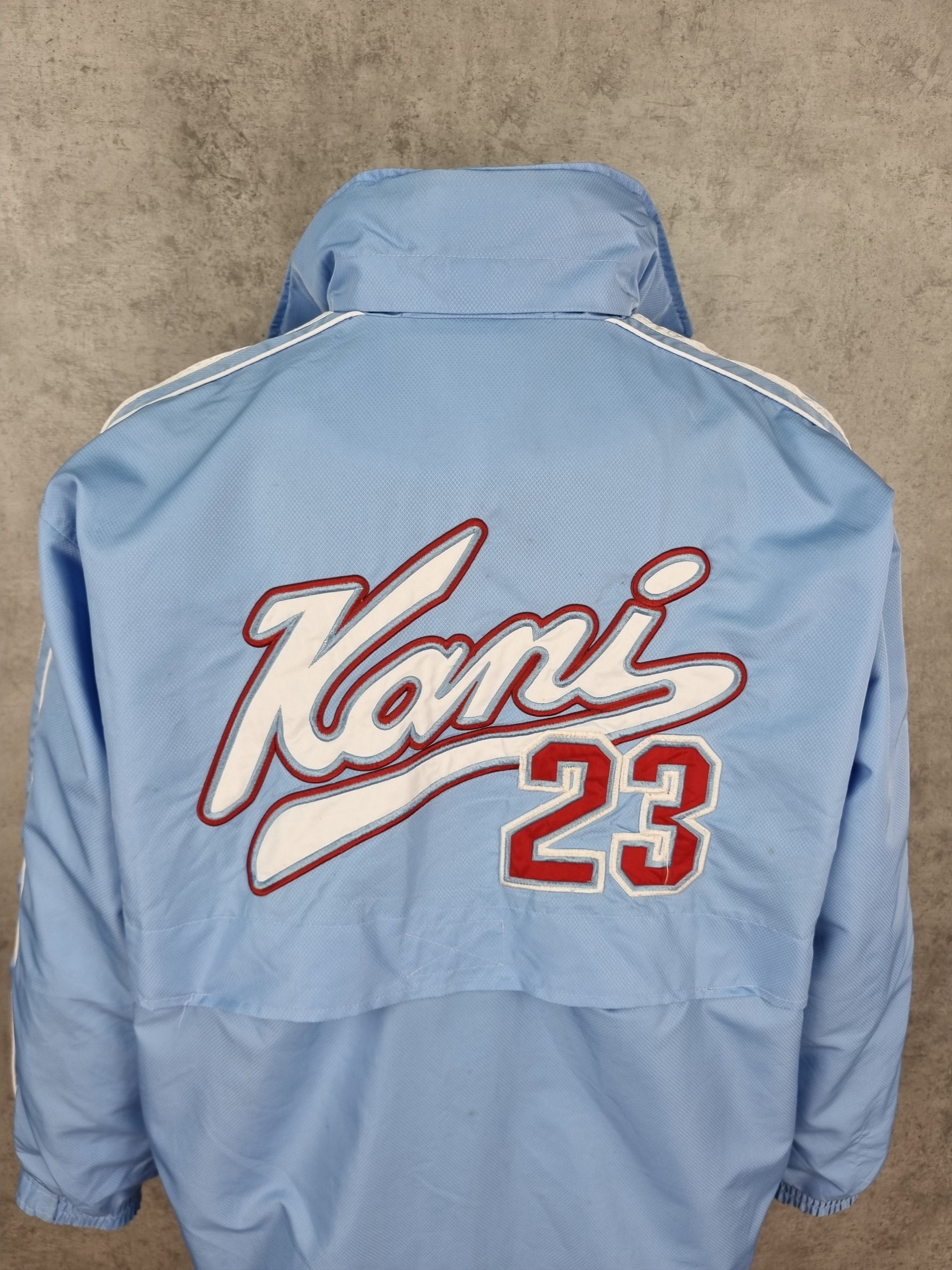 Karl Kani × Vintage Karl Kani Vintage Big Logo Side Tape Track top Size US L / EU 52-54 / 3 - 9 Thumbnail