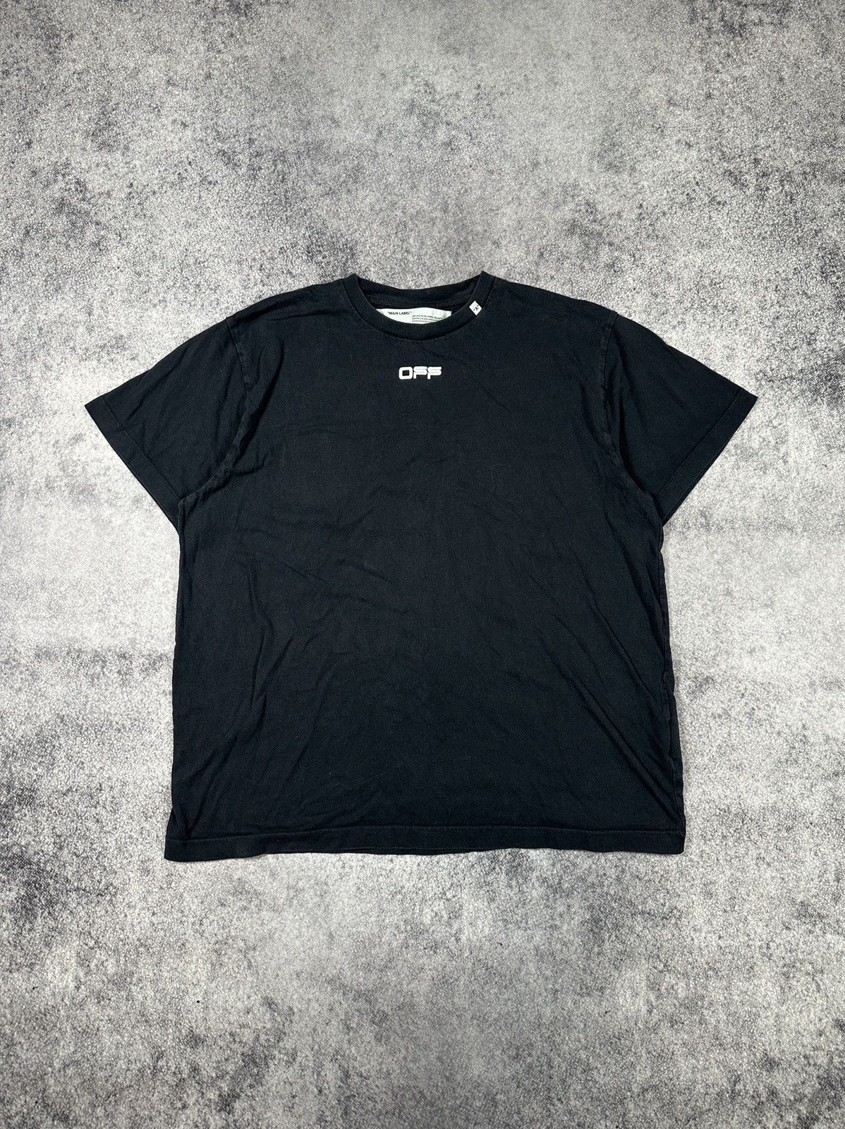 Off-White Off-White Back Logo T-shirt Streetwear Style Rare USA L Size US S / EU 44-46 / 1 - 4 Thumbnail