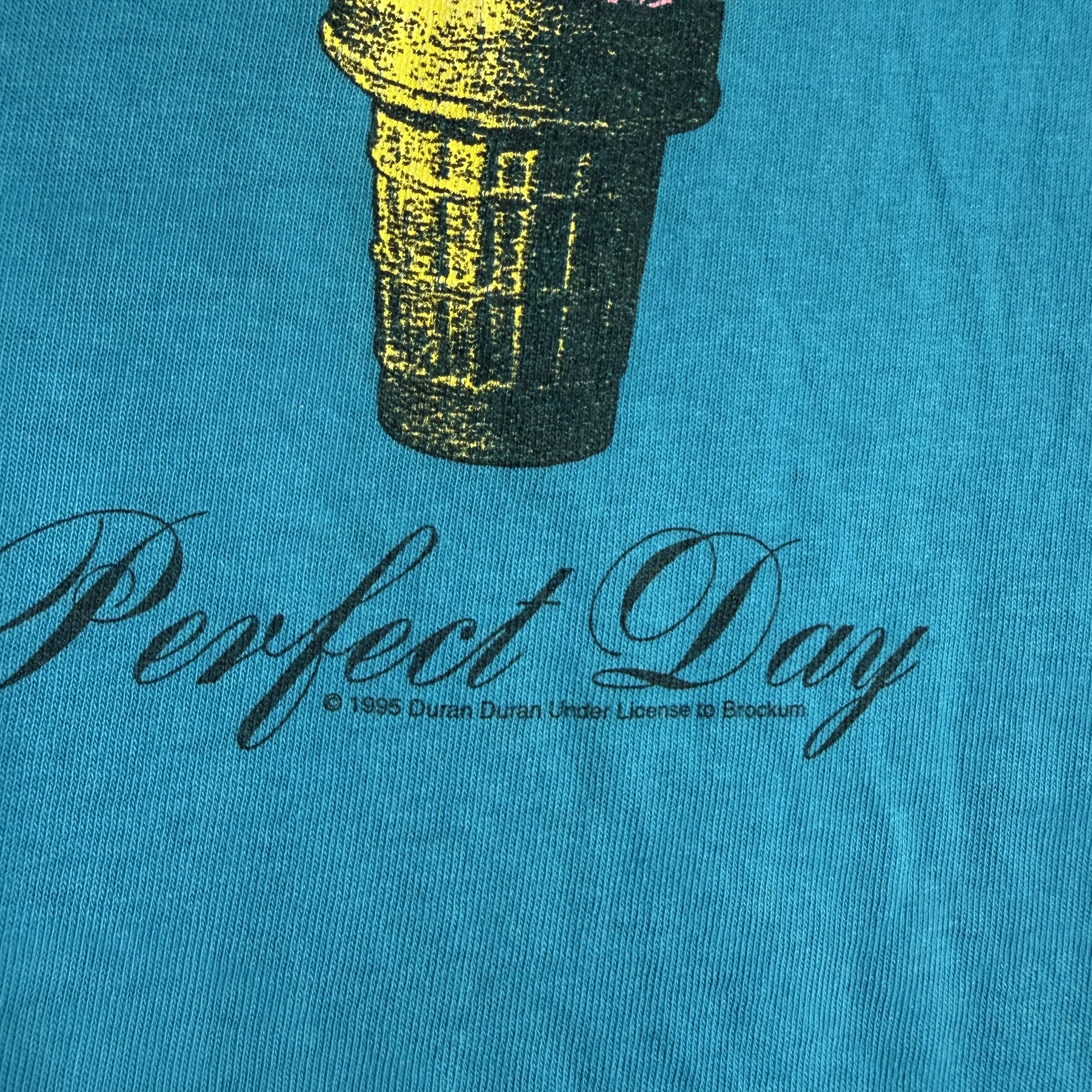 Band Tees 🔥RARE🔥Vintage Duran Duran Perfect Day T-shirt Size US XL / EU 56 / 4 - 3 Thumbnail