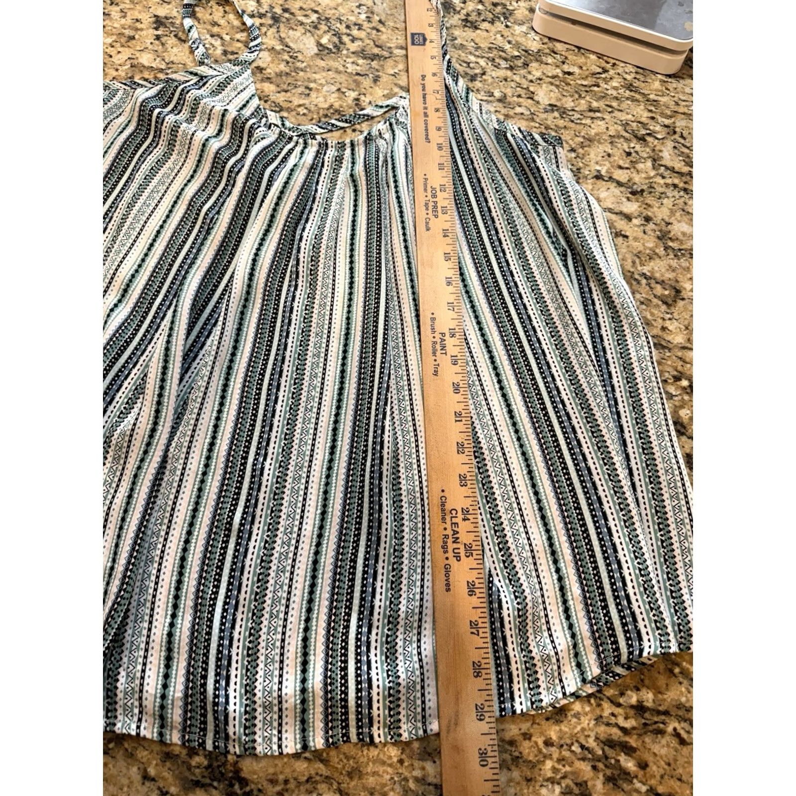 Torrid Torrid Stripes Georgette Swing Tank Cami Sleeveless Lightweight Plus 2X Multicolor Women’s Size 2X Women’s Size XXL / US 16-18 / IT 52-54 - 5 Thumbnail