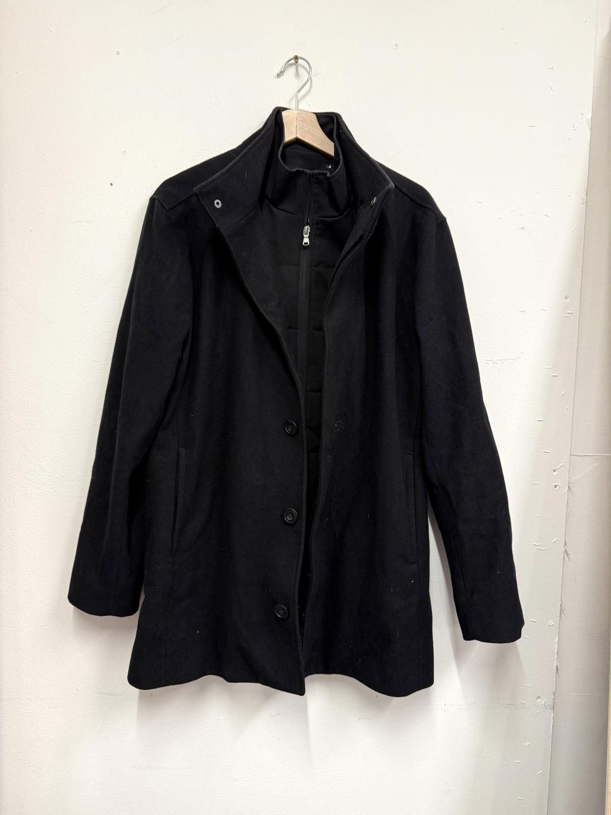Other John Lewis Black Medium Wool Coat Size US M / EU 48-50 / 2 - 1 Thumbnail