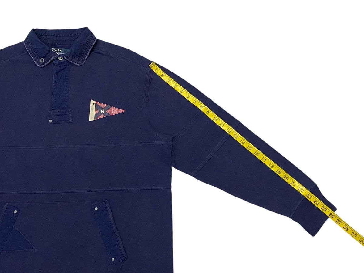Polo Ralph Lauren × Vintage Vintage Polo Ralph Lauren PRLC Rugby Long Sleeve (Big Size) Size US XXL / EU 58 / 5 - 20 Thumbnail