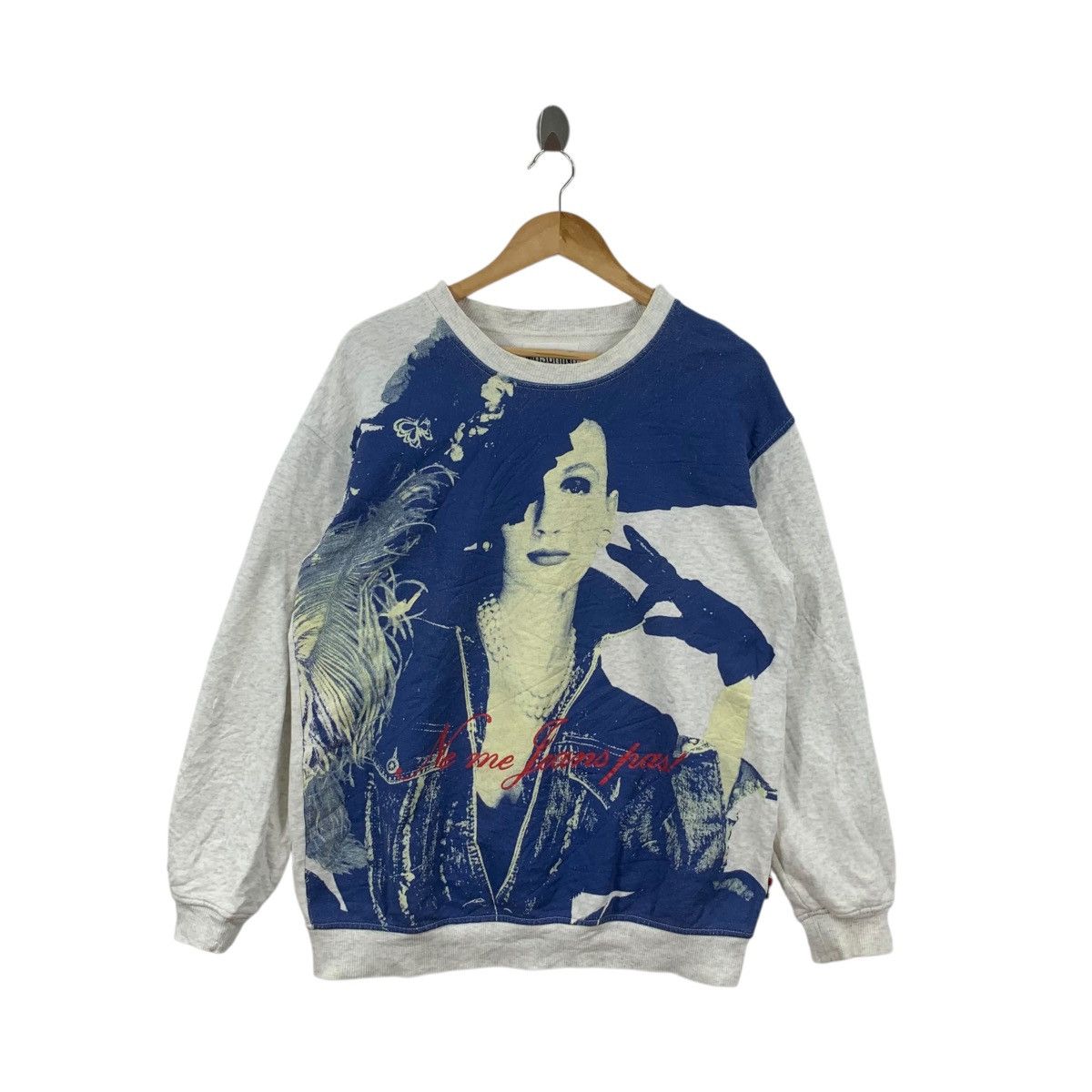 Moschino Vintage MOSCHINO ITALY Ne Me Jeans Pas Movie Film AOP Size XXL / US 16-18 / IT 52-54 - 3 Thumbnail