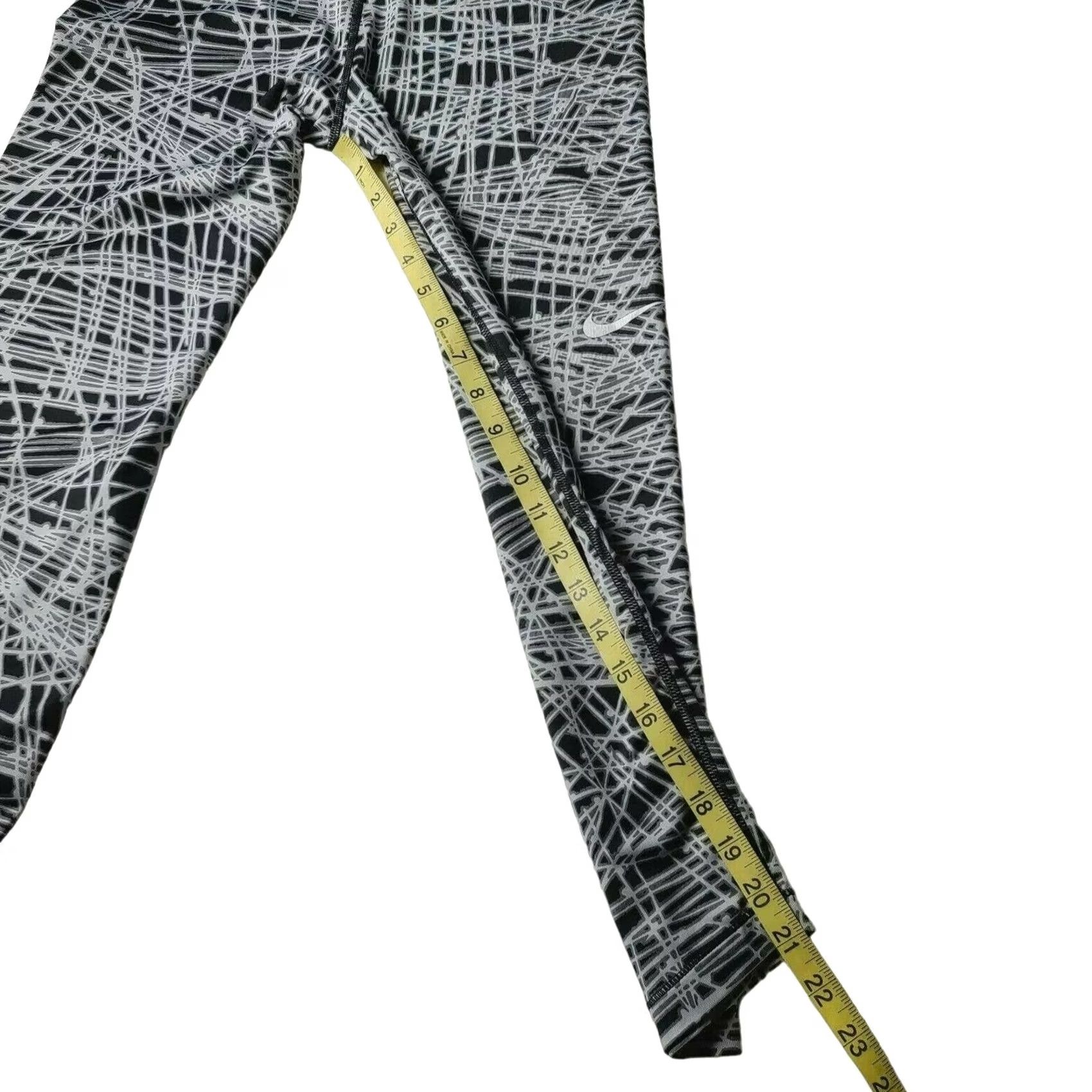 Nike Nike Pro Active Legging Size Large Training Yoga Pants Dri-Fit Design Size 36" / US 14 / IT 50 - 3 Thumbnail