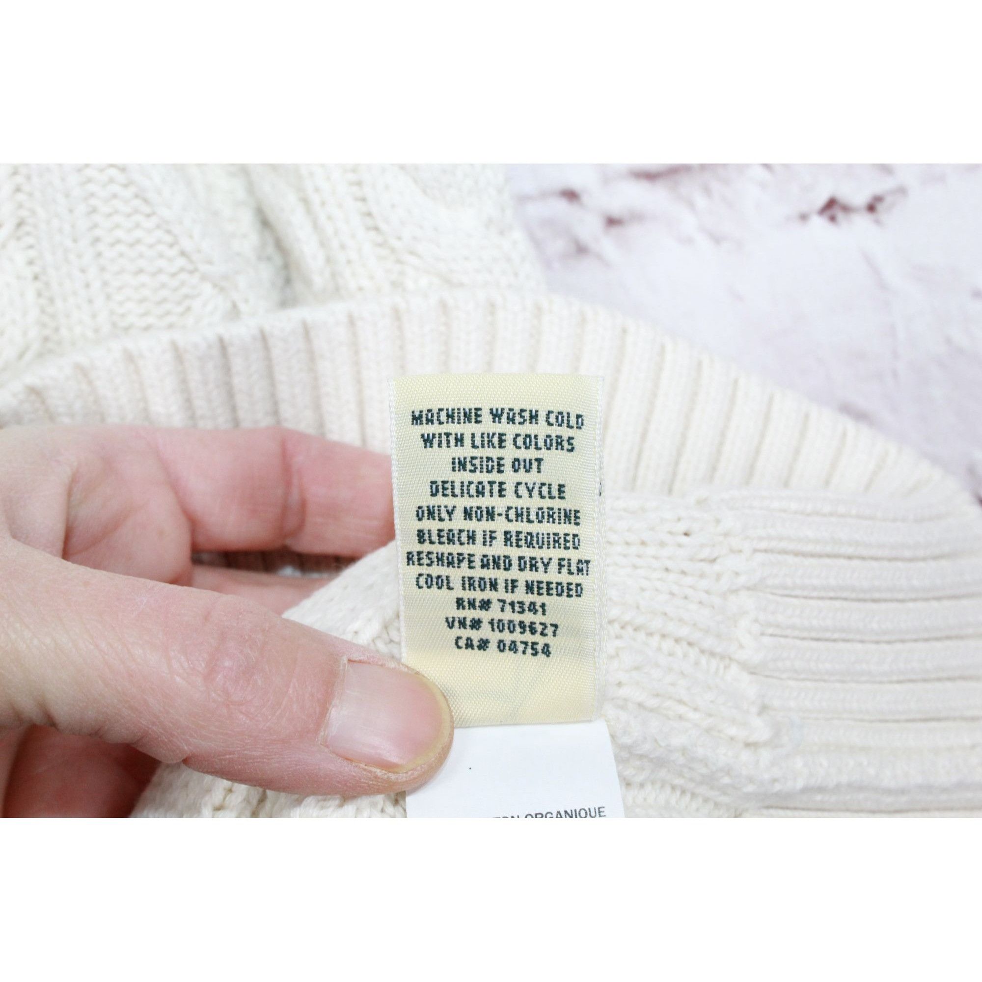 L.L. Bean LL Bean Women's Heritage Fisherman Sweater Crewneck Size XS / US 0-2 / IT 36-38 - 9 Thumbnail