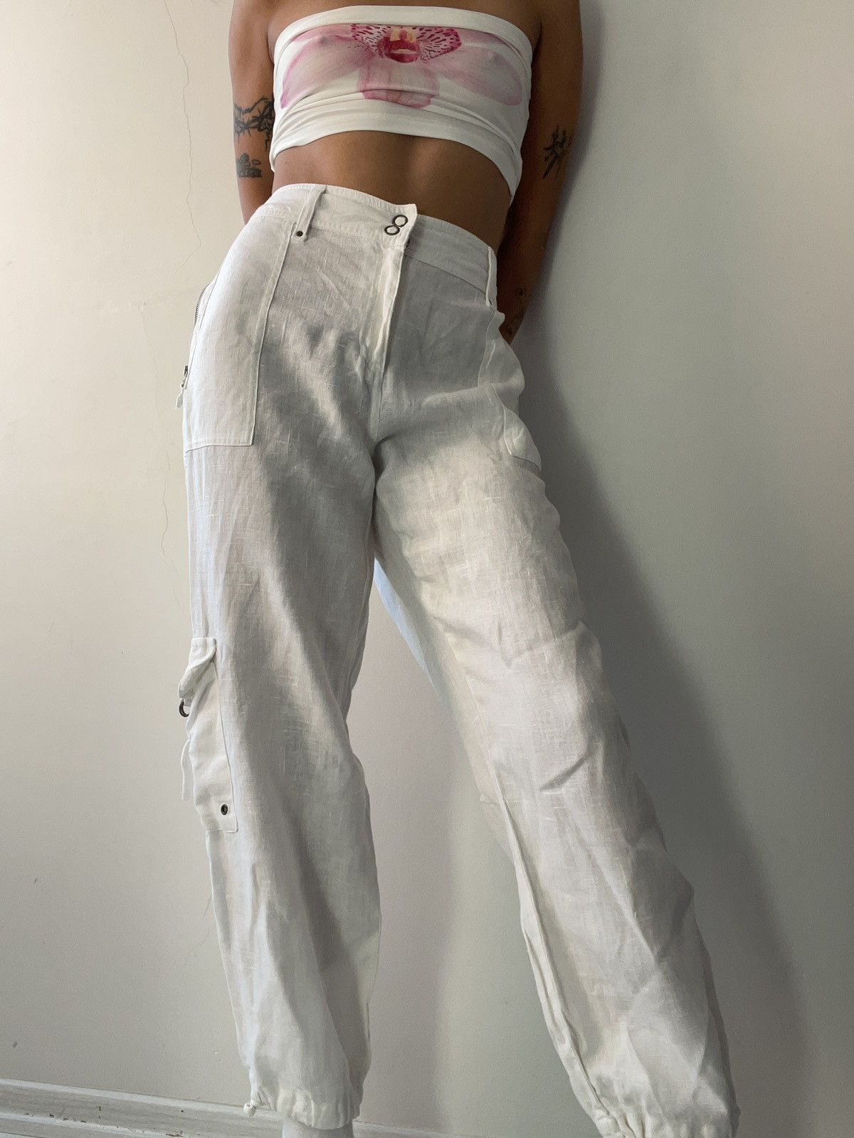 Vintage y2k trousers Size 28" / US 6 / IT 42 - 2 Thumbnail