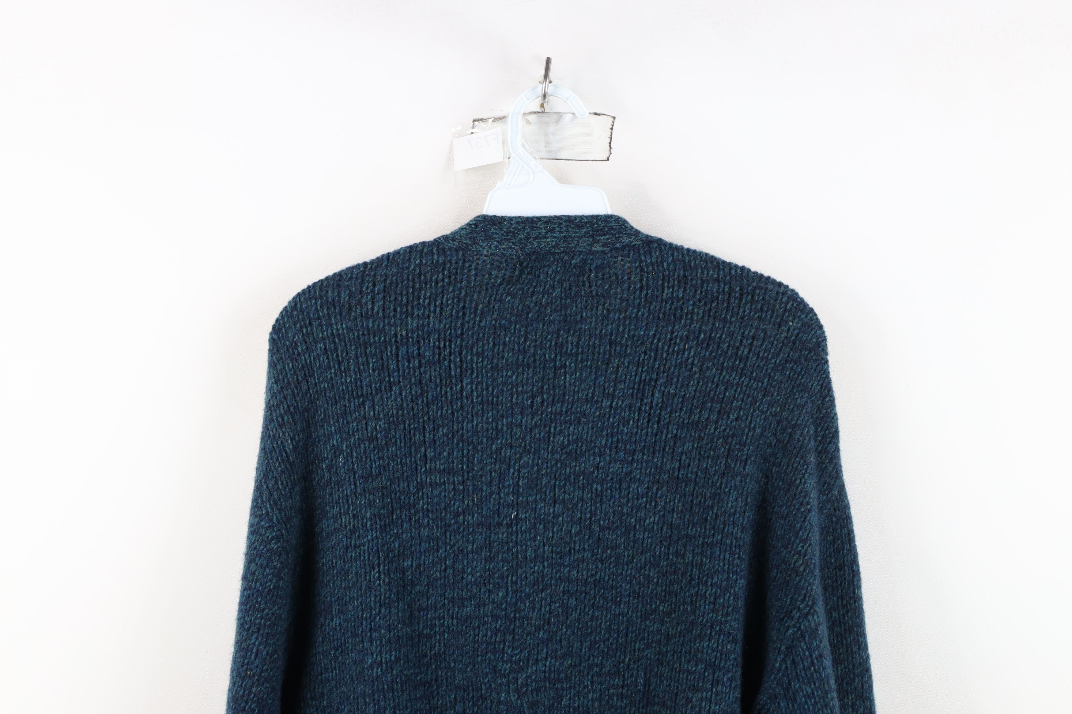 Vintage Vintage 70s Streetwear Shetland Knit Cardigan Sweater USA Size M / US 6-8 / IT 42-44 - 13 Thumbnail