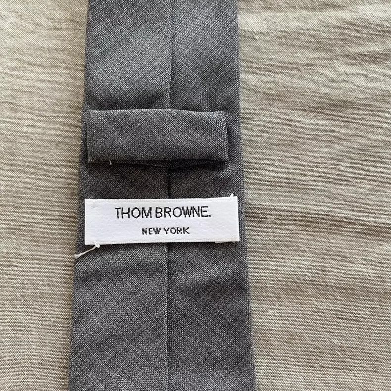 Thom Browne Thom Browne Classic necktie Size ONE SIZE - 2 Thumbnail