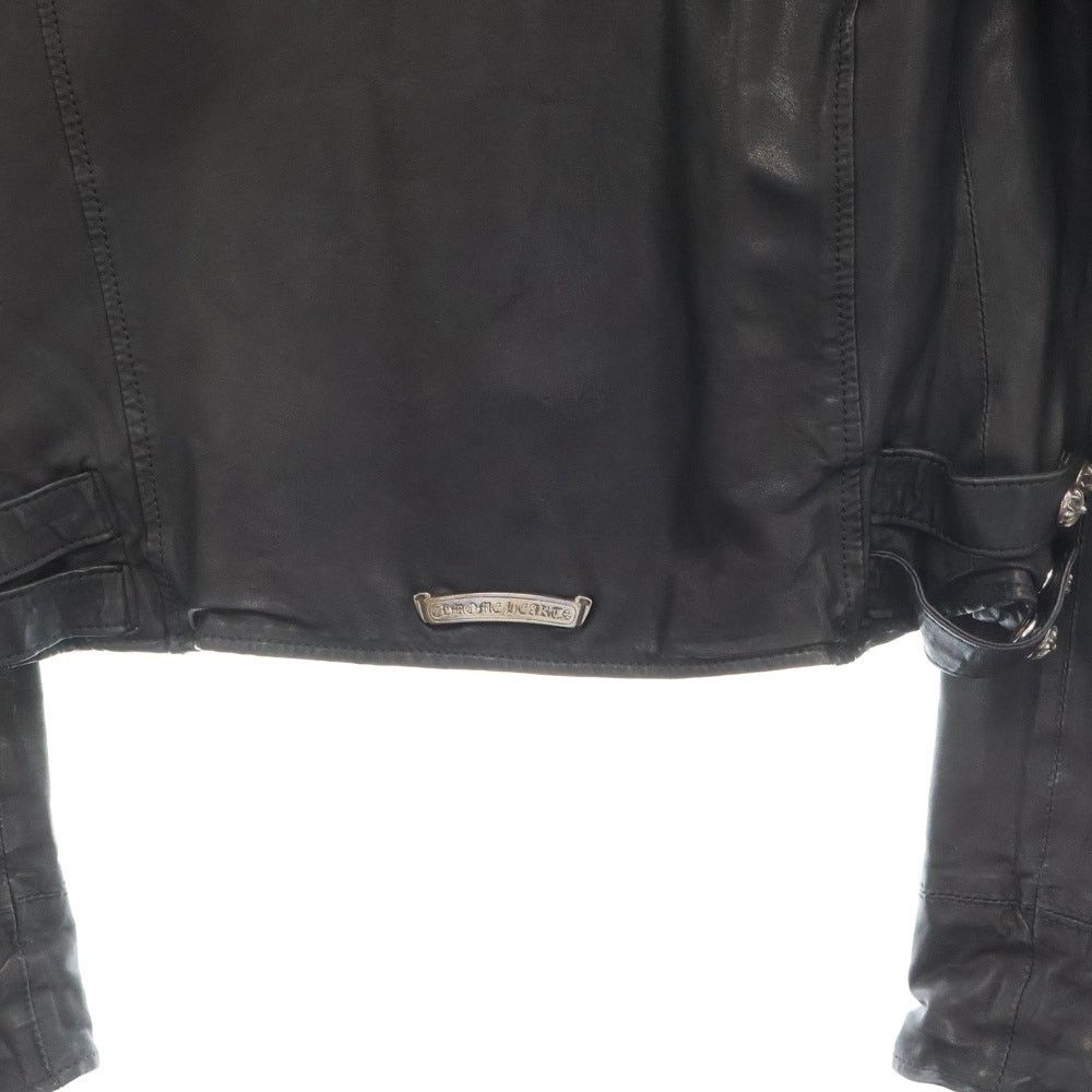Chrome Hearts CHROME HEARTS JJ DEAN Dagger Zip Leather Jacket Size S / US 4 / IT 40 - 4 Thumbnail