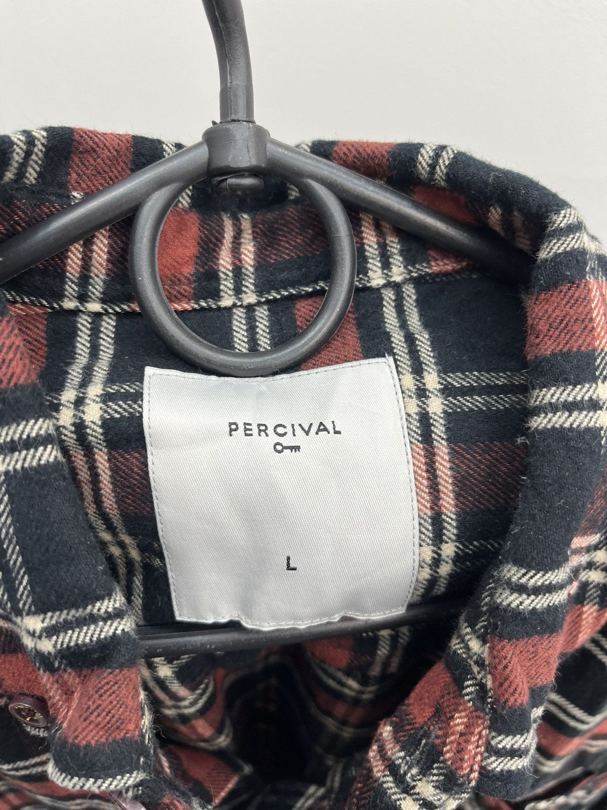 Percival Percival Front Pocket Flannel Shirt Size US L / EU 52-54 / 3 - 4 Thumbnail