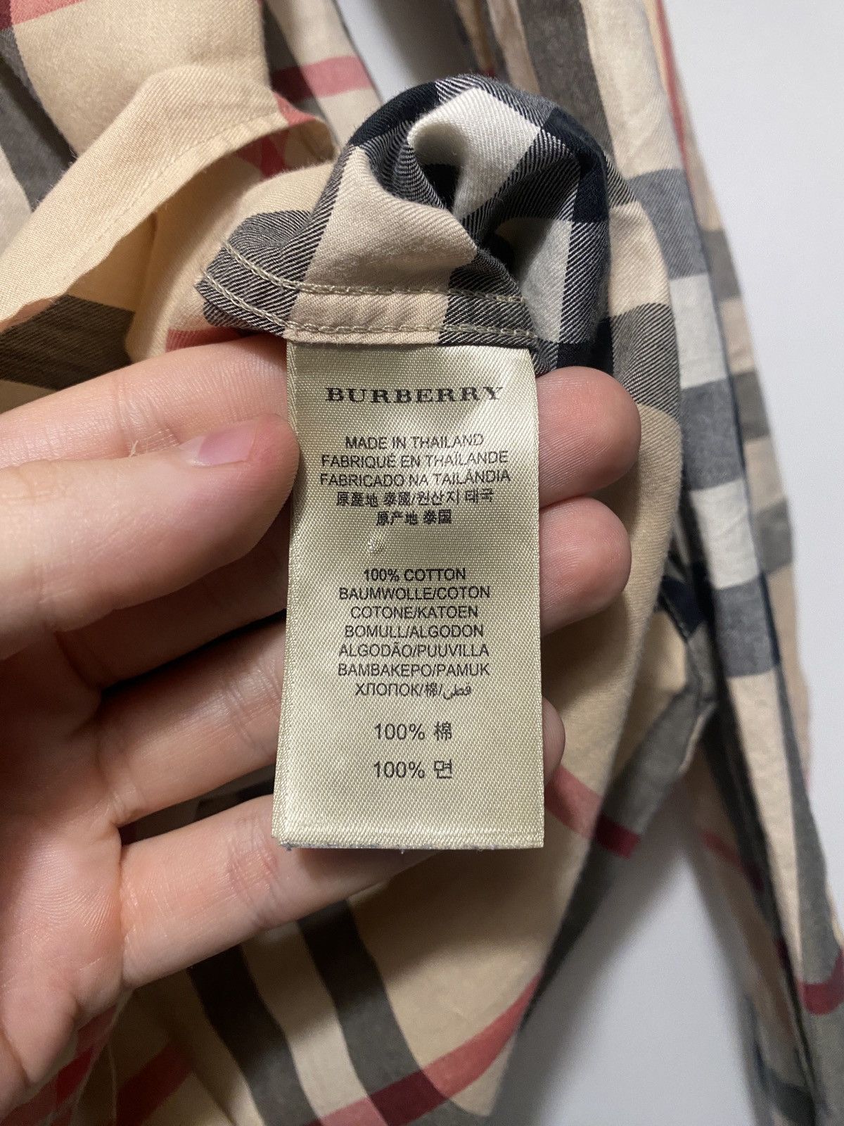 Burberry Luxury burberry fullprint shirt button up Size US S / EU 44-46 / 1 - 5 Thumbnail