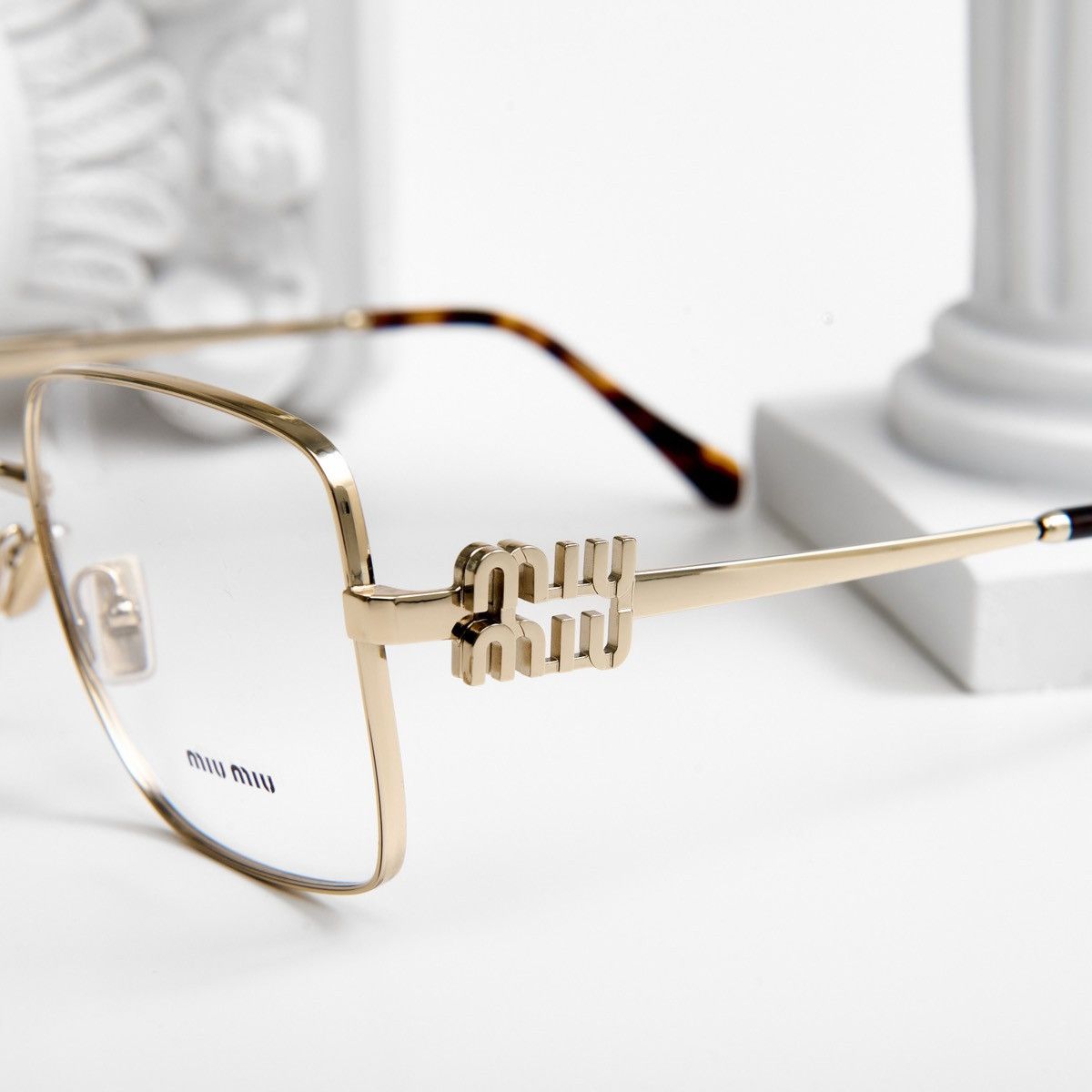 Miu Miu MIU MIU 0MU 51XV ZVN1O1 GLASSE Size ONE SIZE - 3 Thumbnail