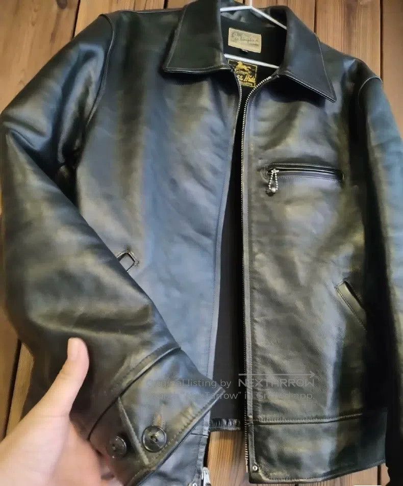 The Real McCoy's The Real McCoys Leather jacket Size US L / EU 52-54 / 3 - 3 Thumbnail