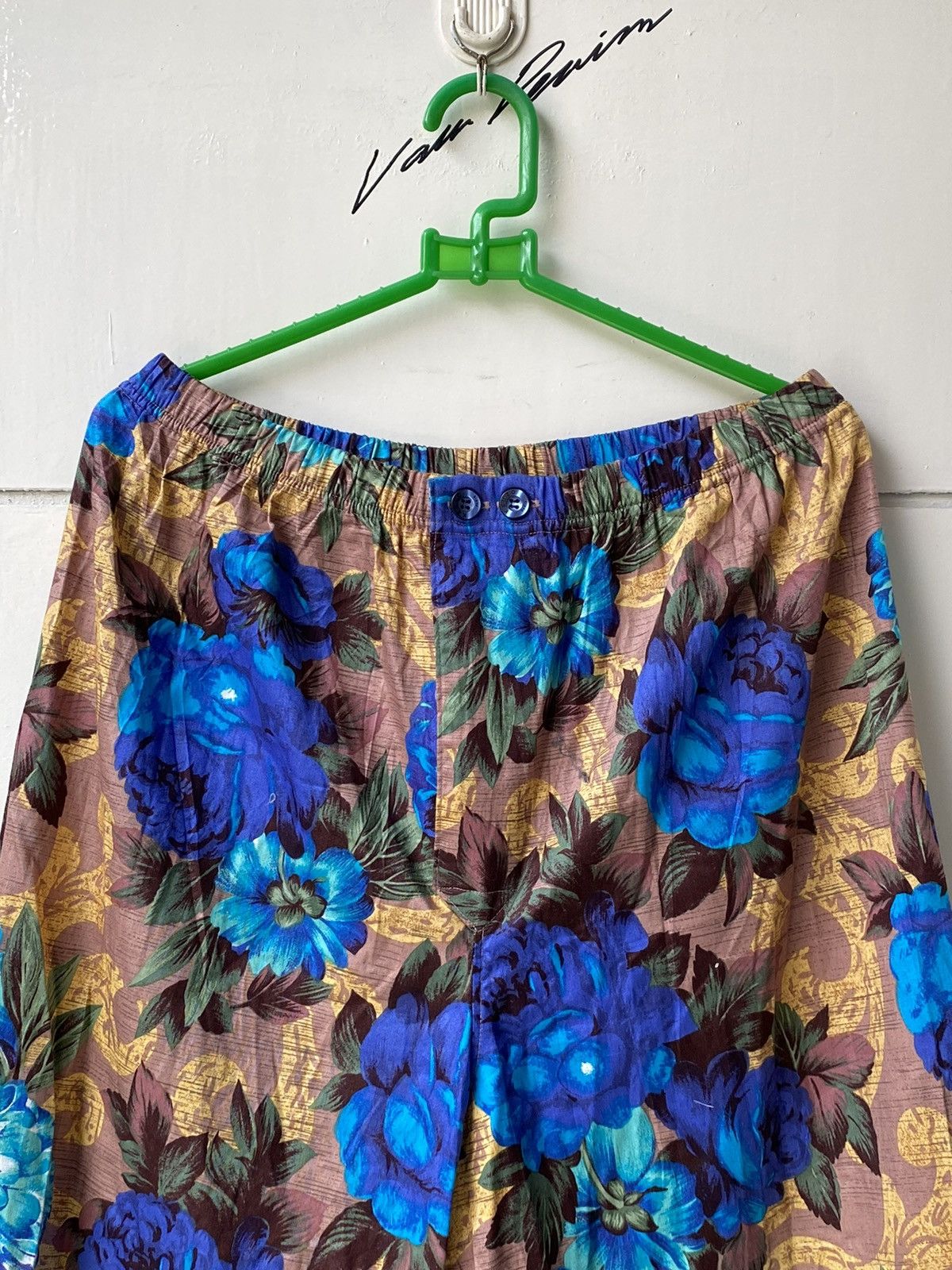 Kenzo KENZO PARIS Flowers Motive Pants Size US 27 - 2 Thumbnail