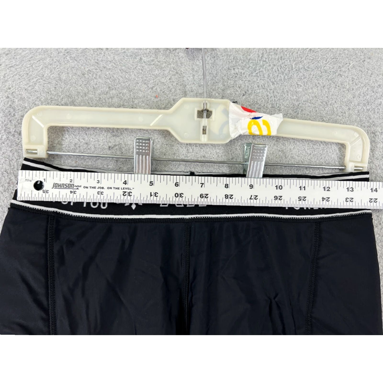 Vintage Rip-It Compression Shorts Adult 30 Black Polyester Spandex Blend Gym Workout Size US 30 / EU 46 - 6 Thumbnail