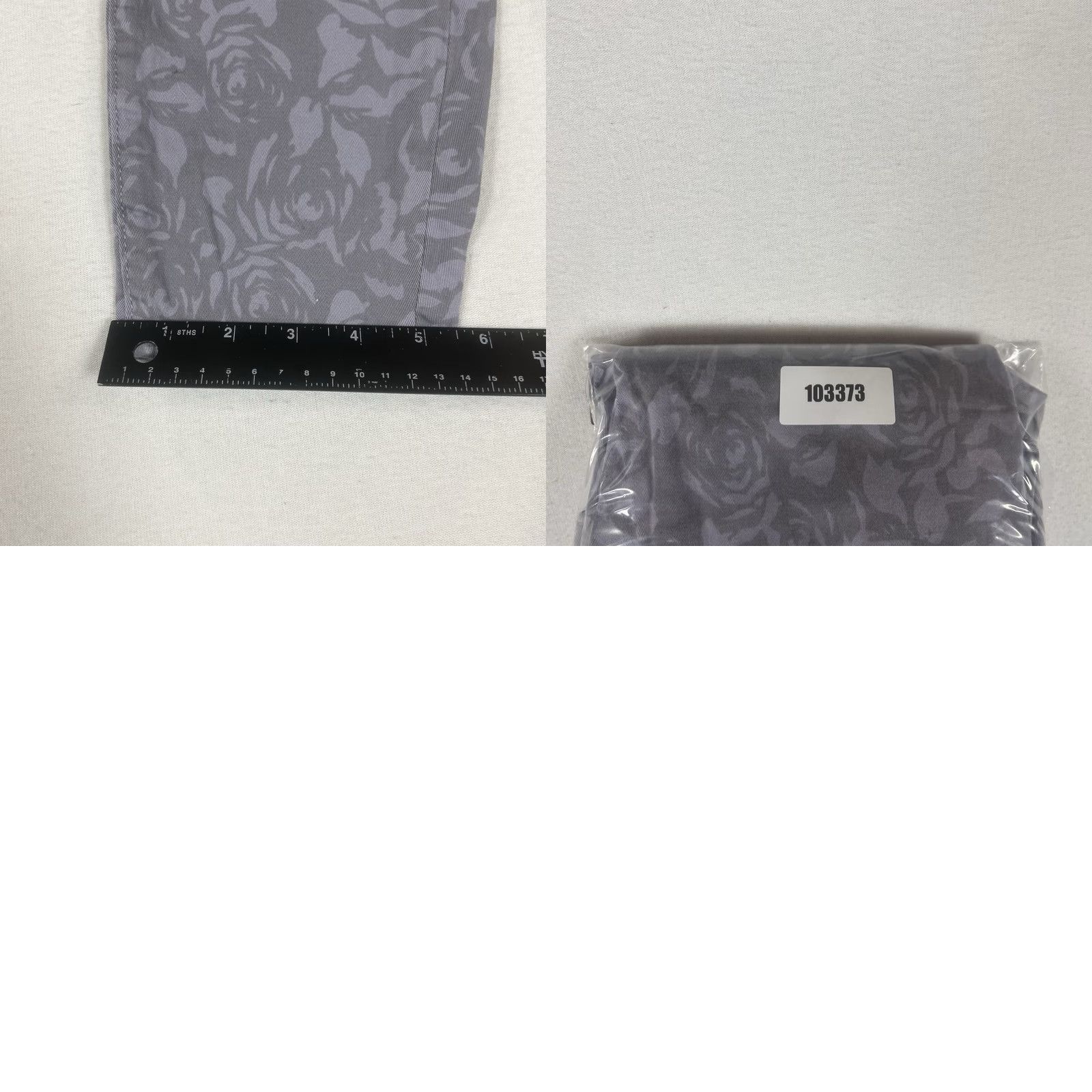 Mavi MAVI Alexa Croppes Ankle Jeans Womens 31 Gray Floral Skinny Denim Shirt Information? Size 24" / US 00 / IT 34 - 10 Thumbnail