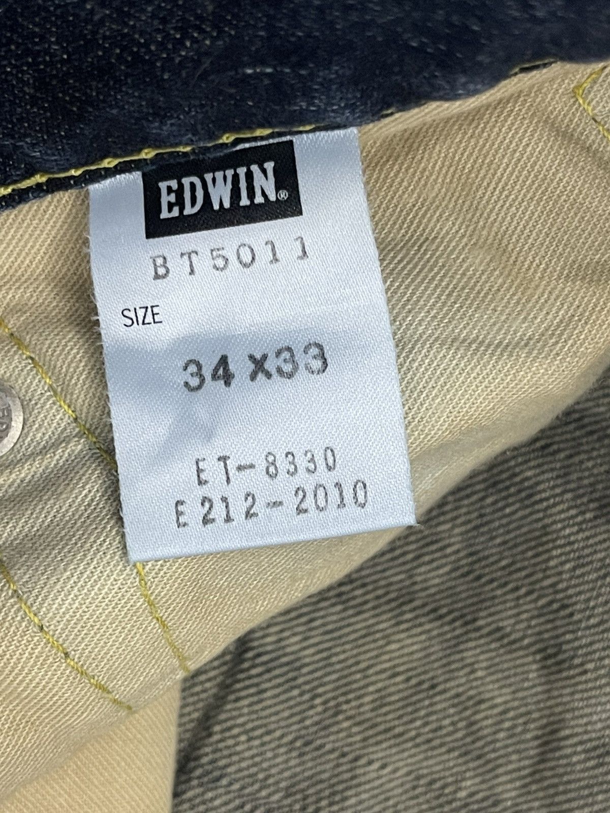 Edwin Flare Jeans Edwin 503 Blue Trip Boot Cut Low Rise Denim Size US 34 / EU 50 - 11 Thumbnail