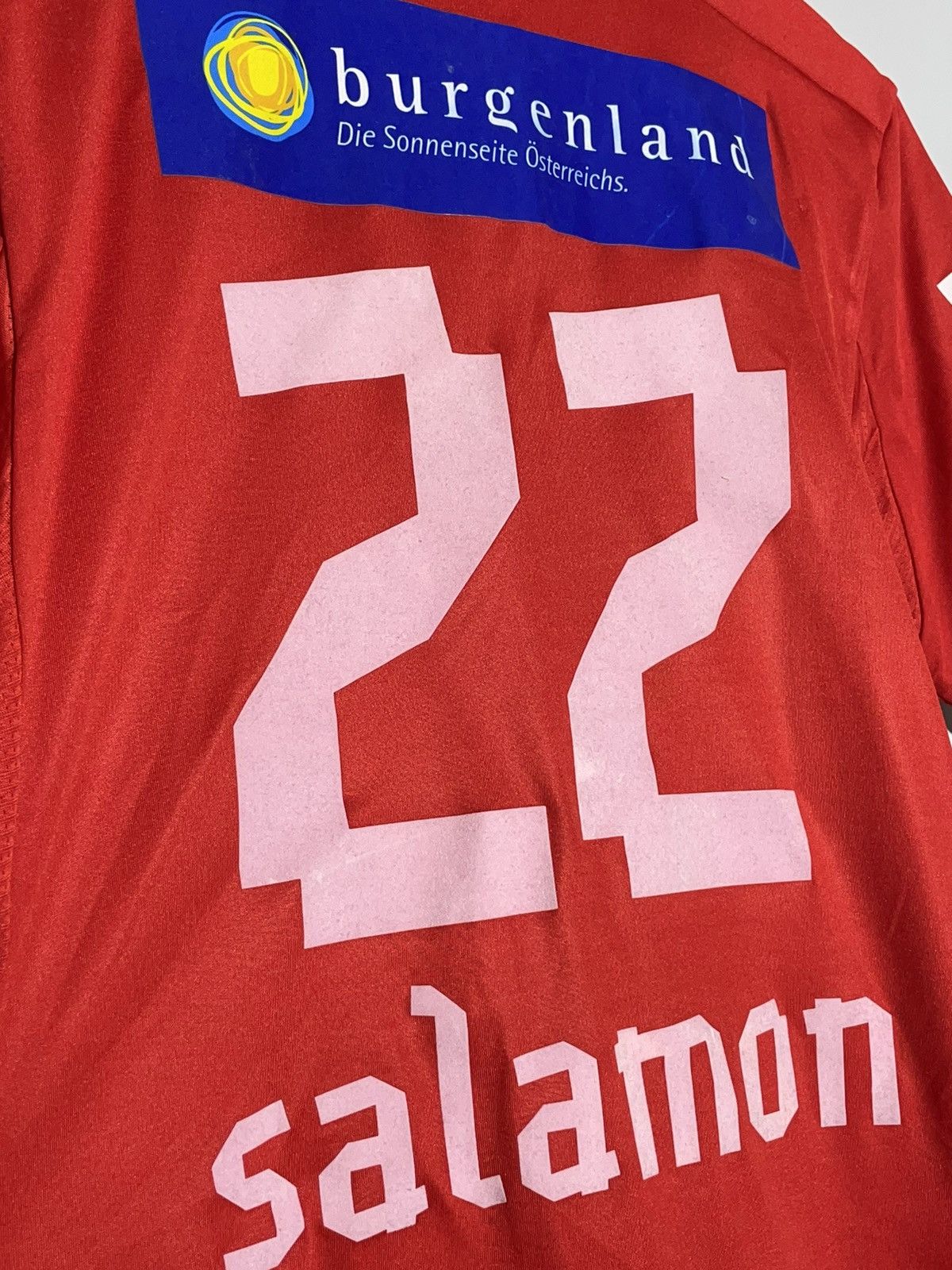 Puma #22 Salamon SC ESV Parndorf Puma Soccer Jersey Size US M / EU 48-50 / 2 - 10 Thumbnail
