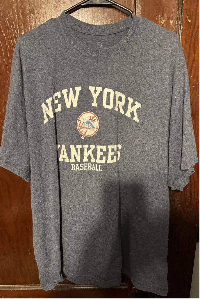 The Unbranded Brand New York Yankees Short Sleeve Tee Mens XXL Blue Size US XXL / EU 58 / 5 - 1 Thumbnail