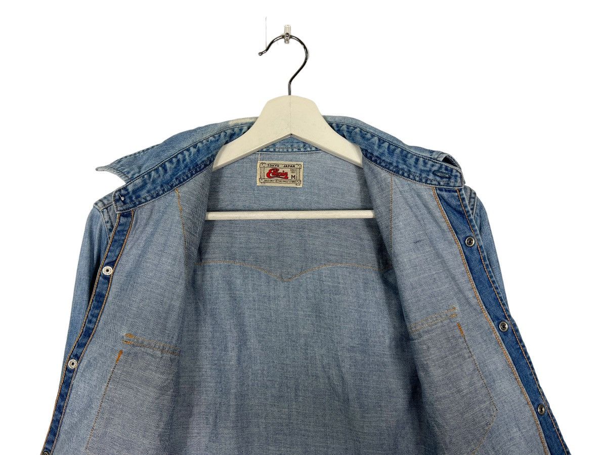 Edwin 🔥 EDWIN TOKYO JAPAN CAMBRAY SHIRTS Size US S / EU 44-46 / 1 - 11 Thumbnail