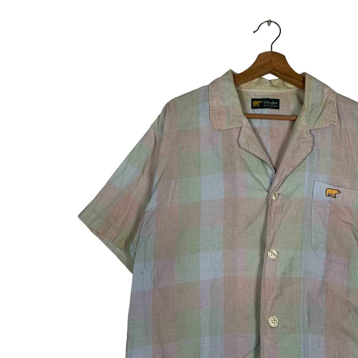 Golden Bear GOLDEN BEAR Jack Nicklaus Checked Button Shirt #1424-C64 Size US M / EU 48-50 / 2 - 6 Thumbnail