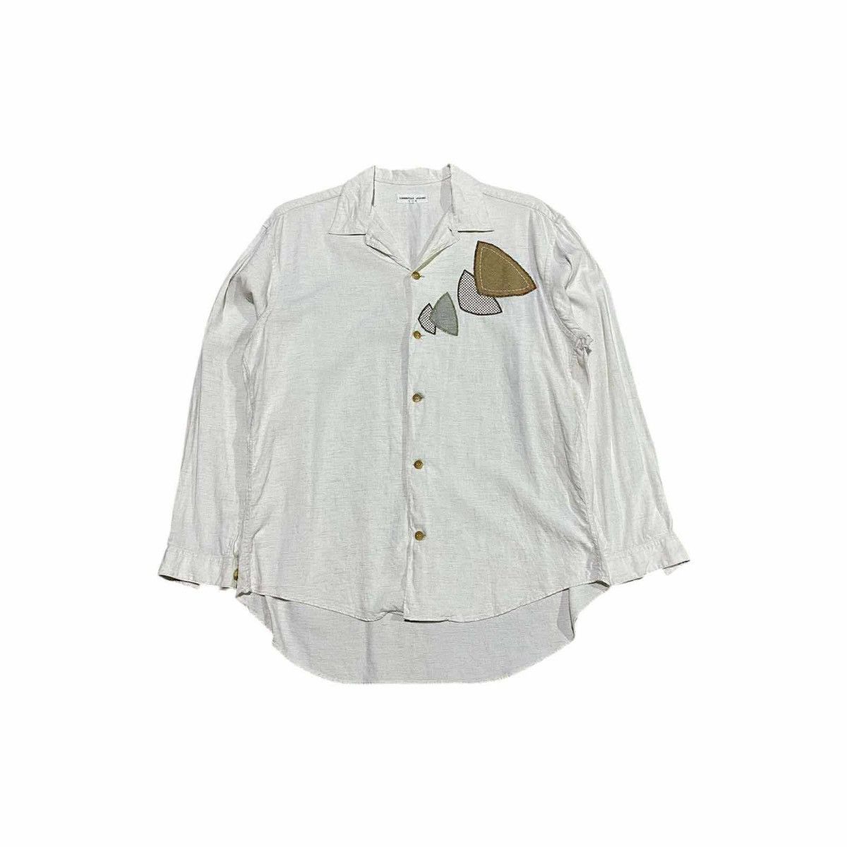Other 🔥Vintage Christian Aujard Patch Rayon Shirt Oversized Size US XL / EU 56 / 4 - 1 Thumbnail