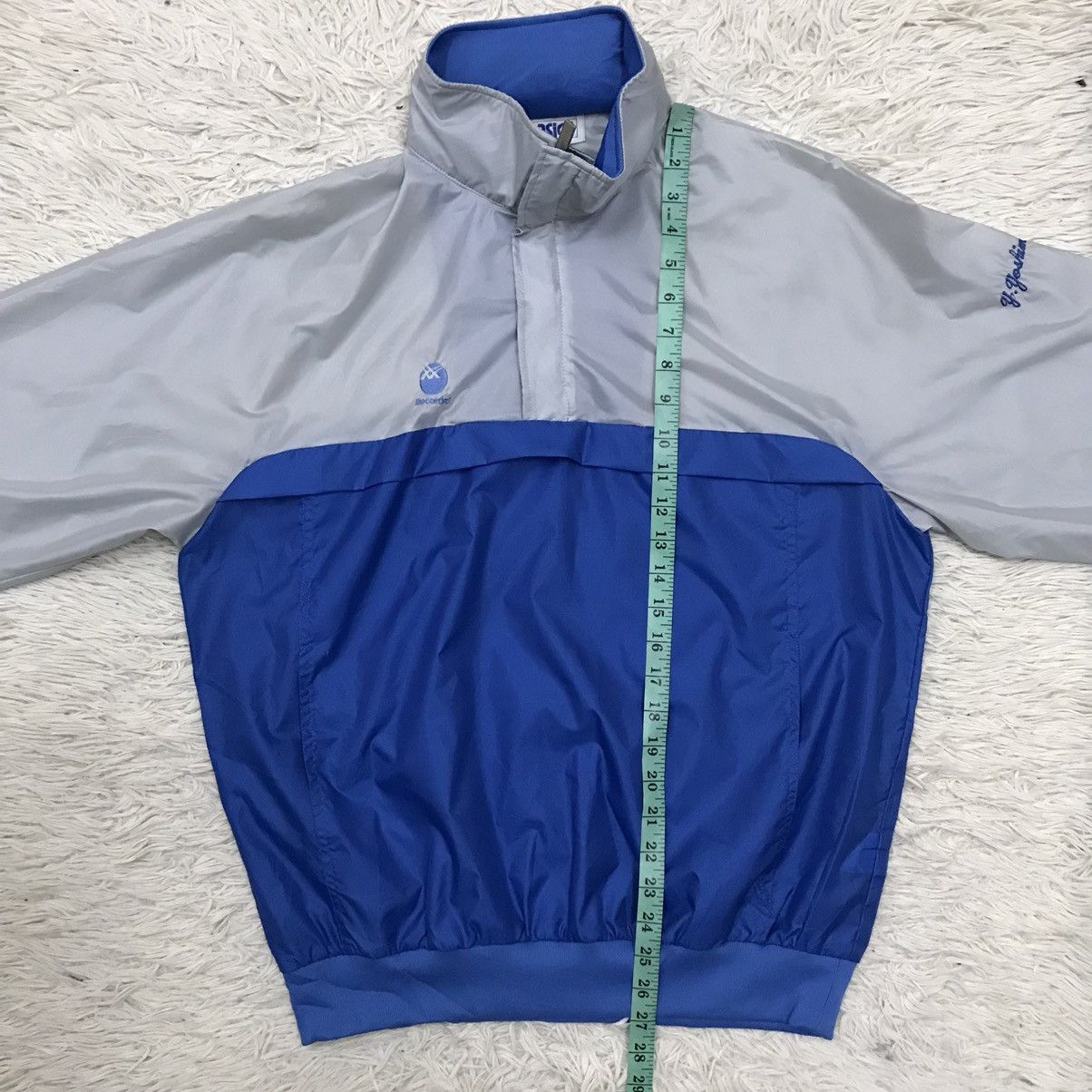 Asics VINTAGE 90s ASICS RECORDER X Y.YUSHIMURA WINDBREAKER JACKET Size US M / EU 48-50 / 2 - 16 Thumbnail