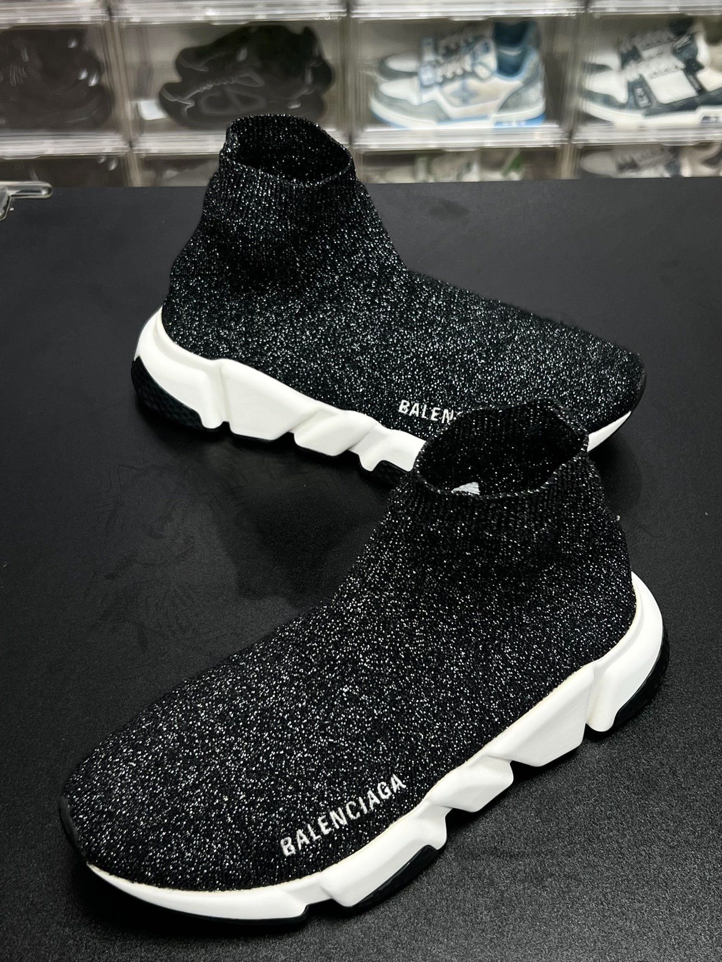 Balenciaga Balenciaga Gray Hitop Sneakers us_6 Women Size US 6 / IT 36 - 1 Thumbnail