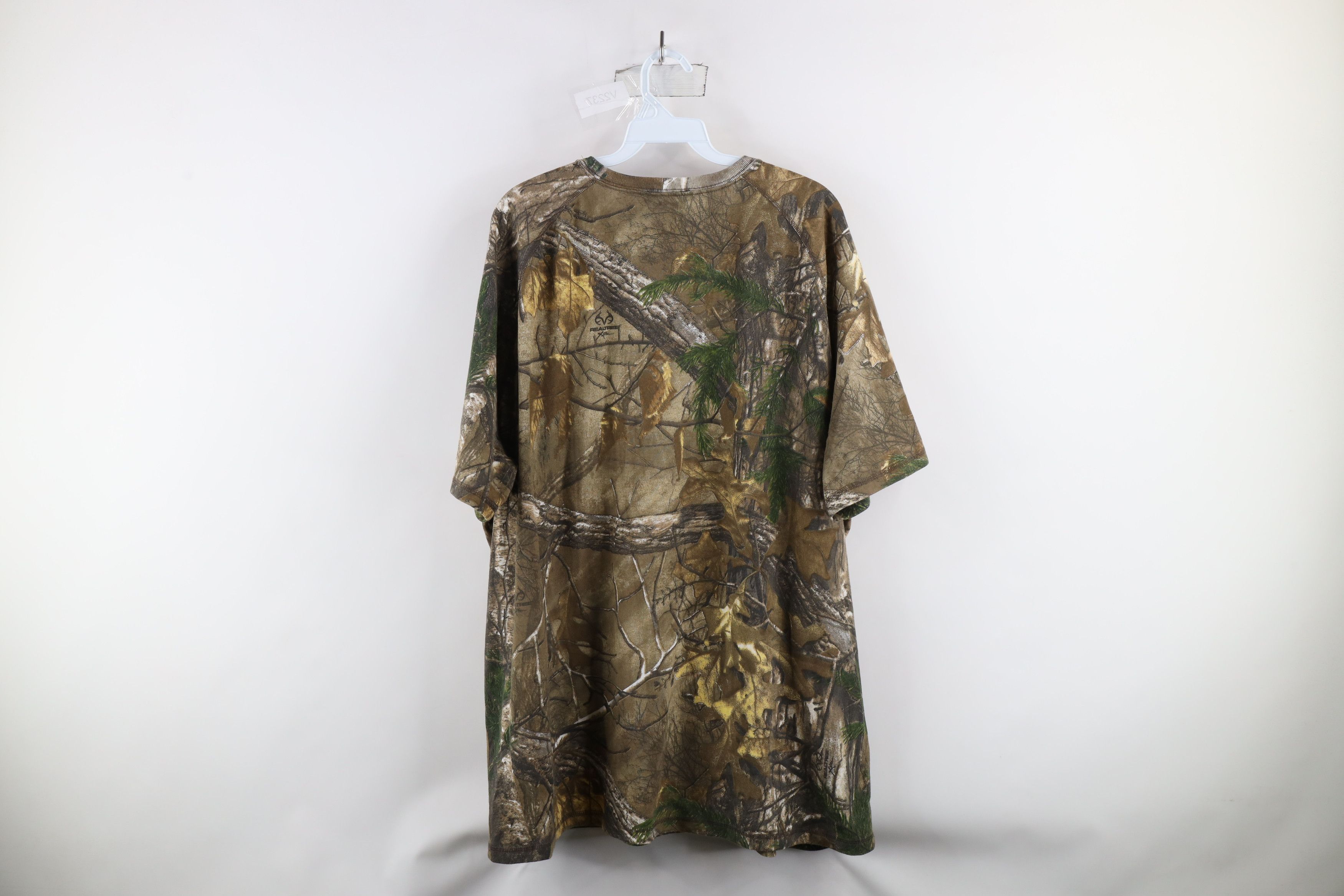 Carhartt × Vintage Vintage Carhartt Faded Spell Out Realtree Camouflage T-Shirt Size US XXL / EU 58 / 5 - 10 Thumbnail