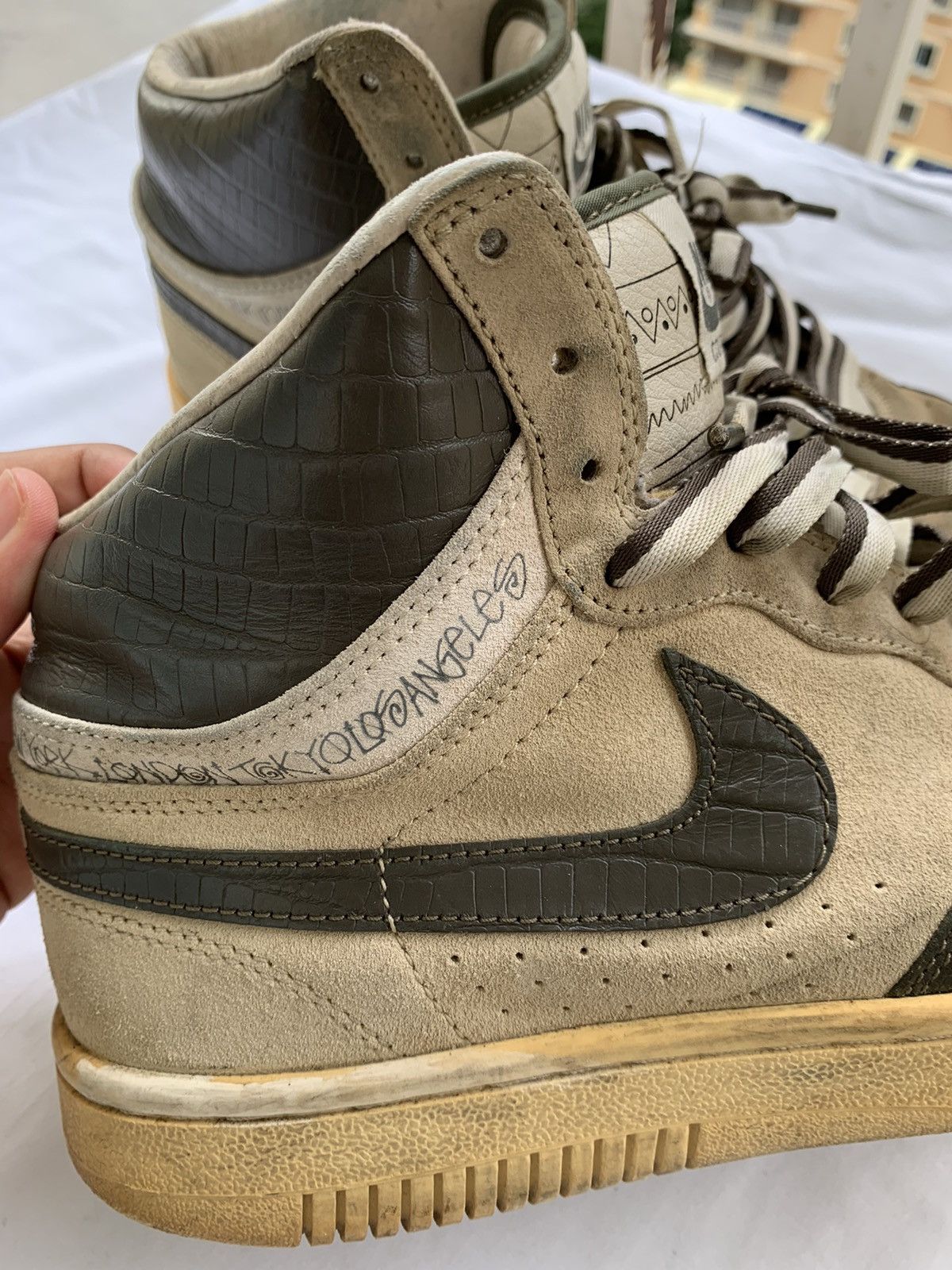 Jordan Brand Grail🔥 Nike X Stussy Court Force 25th Anniversary Sneakers Size US 9 / EU 42 - 12 Thumbnail