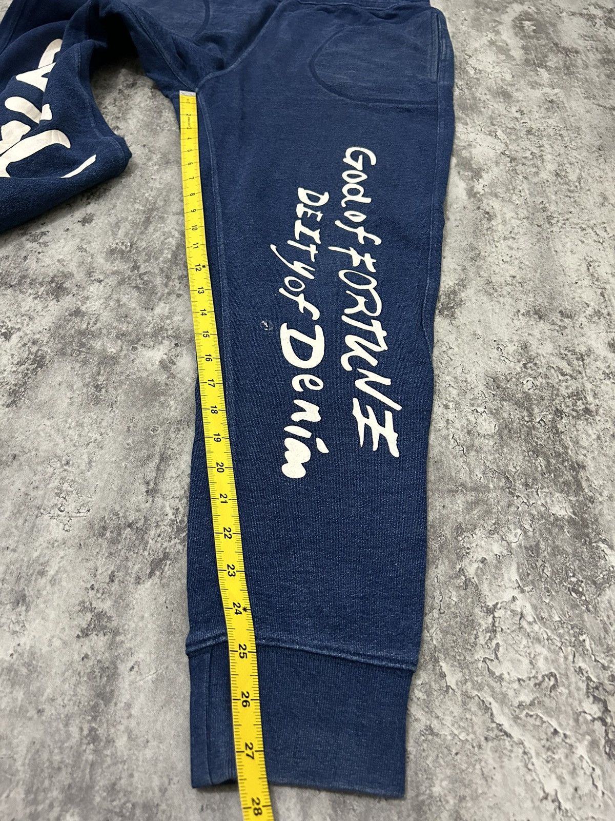Evisu Evisu Custom Made God Of Fortune Jogger Pants Size US 32 / EU 48 - 22 Thumbnail