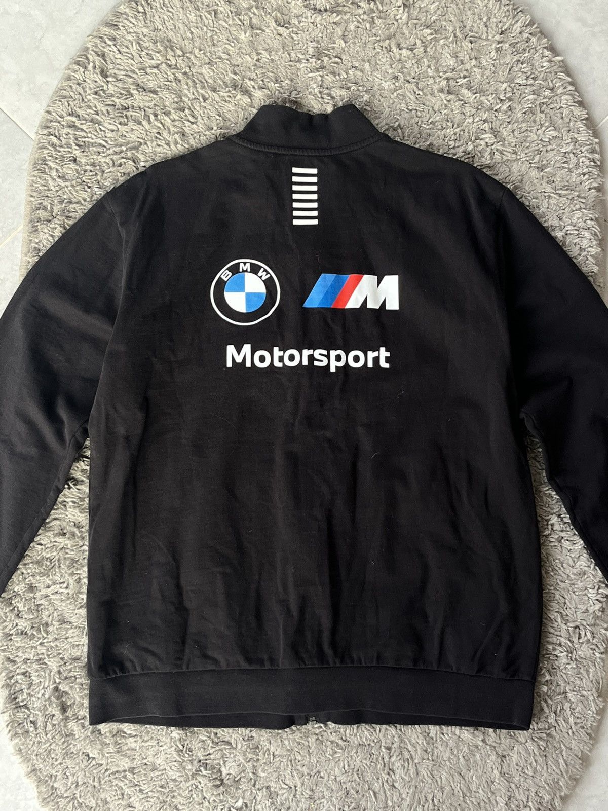 Emporio Armani Vintage Zip Emporio Armani BMW M2 CS Big Logo Y2K Style Size US L / EU 52-54 / 3 - 8 Thumbnail