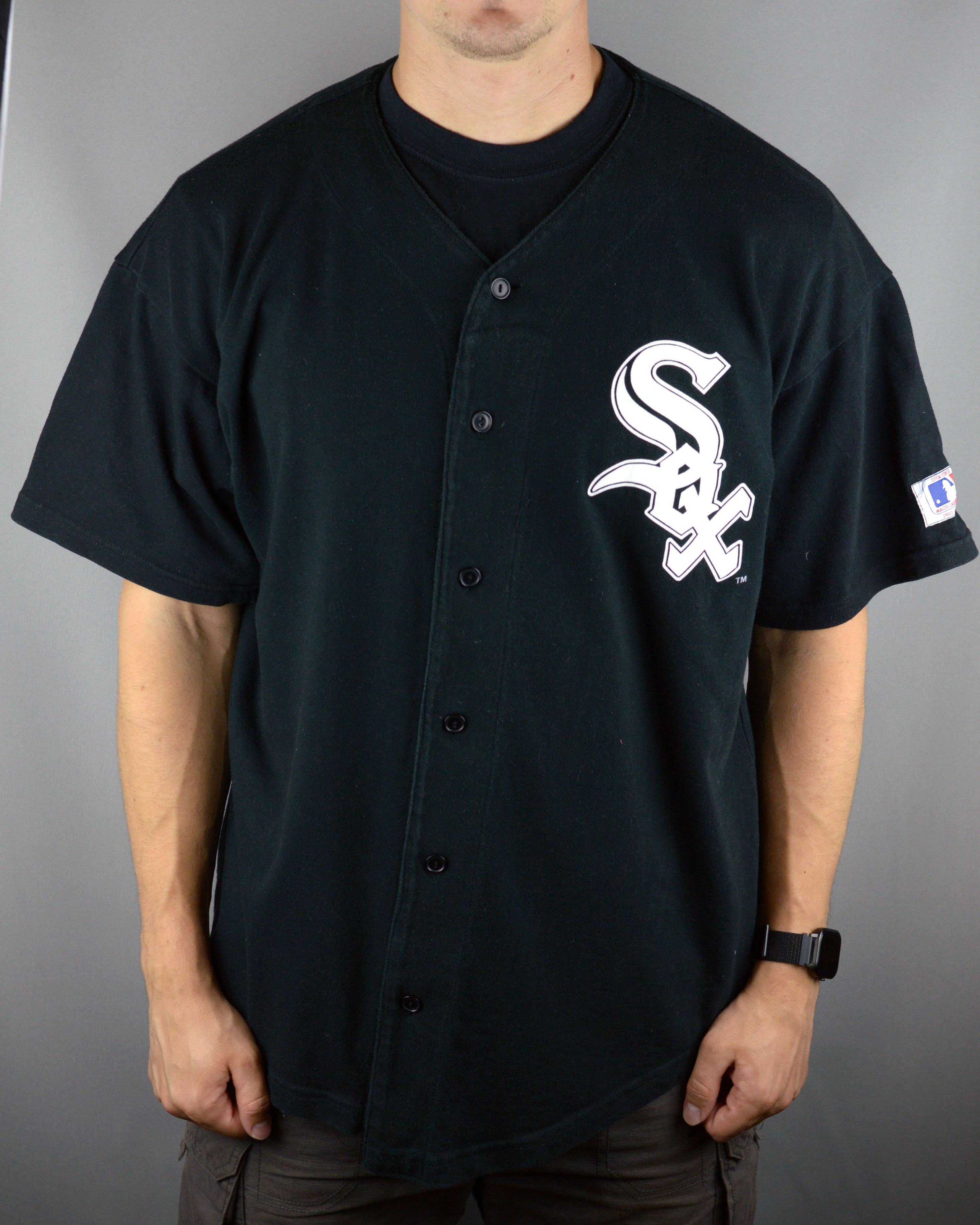 Vintage Vintage Chicago Sox 90s jersey t shirt Size US XL / EU 56 / 4 - 2 Thumbnail