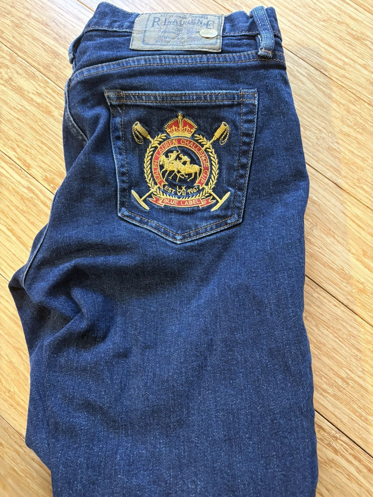Ralph Lauren Vintage Ralph Lauren Blue Label Challenge Cup Jeans Size US 30 / EU 46 - 1 Thumbnail