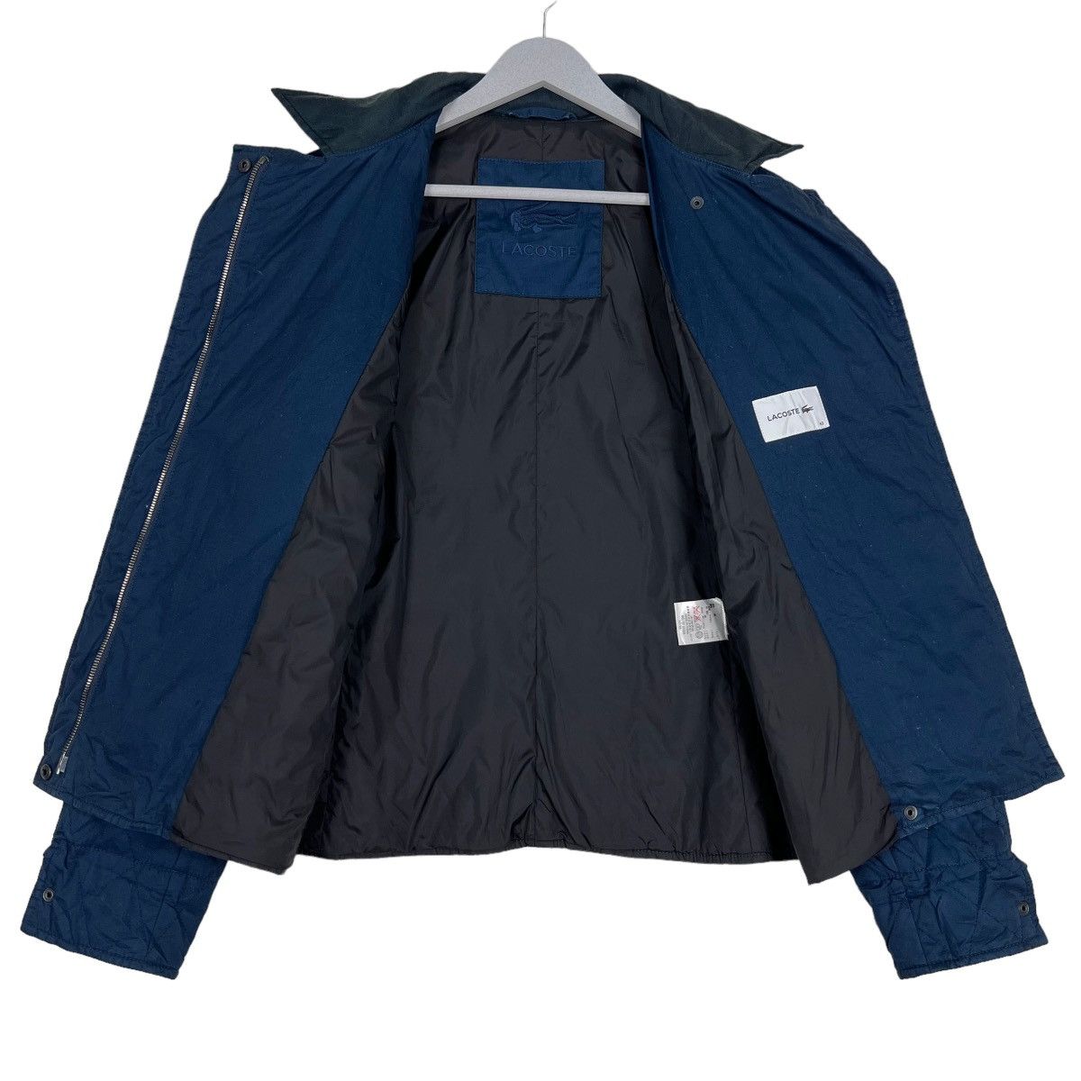Lacoste 🔥 LACOSTE QUILTED BOMBER JACKET Size US S / EU 44-46 / 1 - 11 Thumbnail