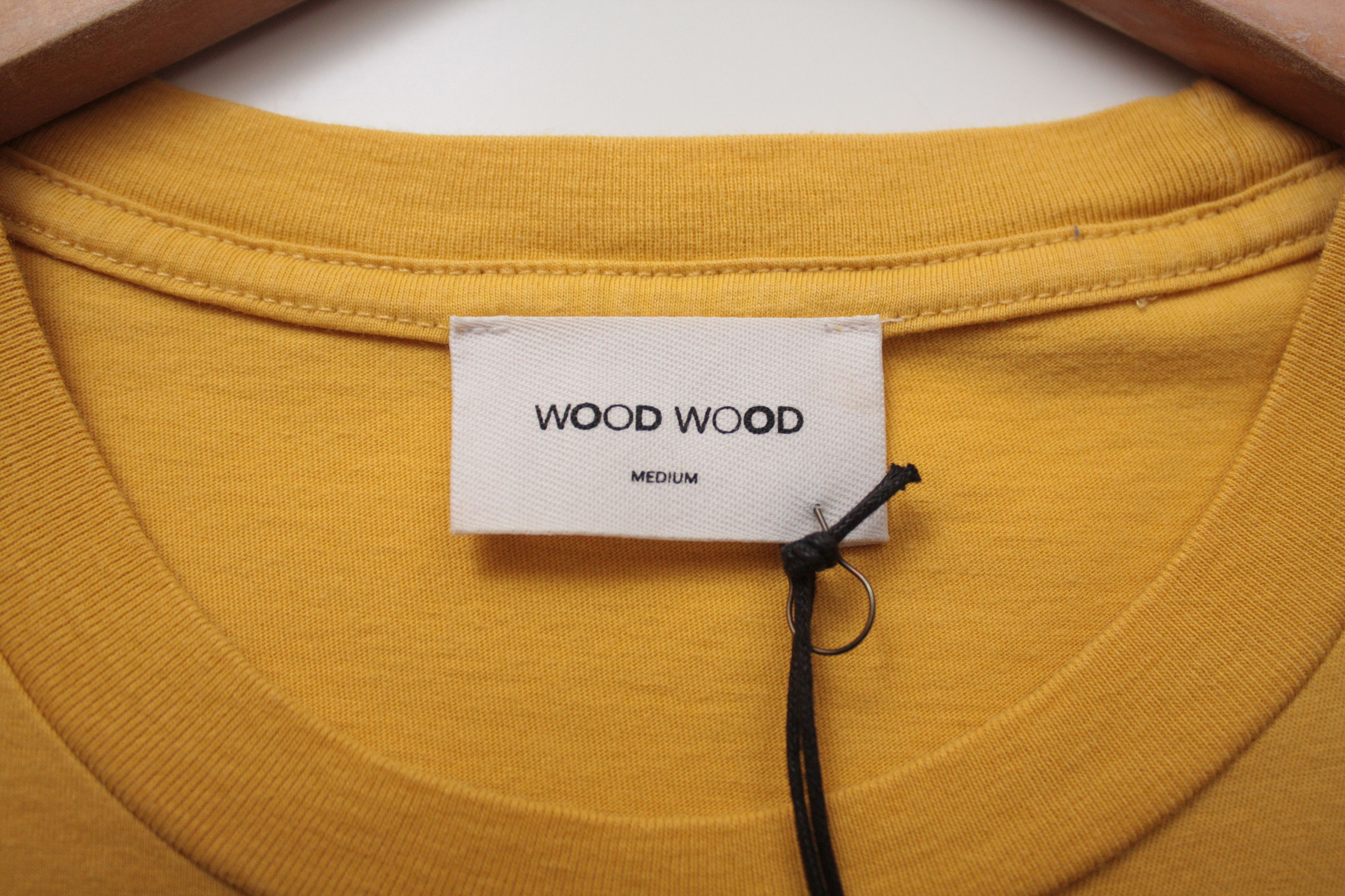 Wood Wood Wood Wood Eden T-Shirt Yellow A/W18 Size US M / EU 48-50 / 2 - 4 Thumbnail