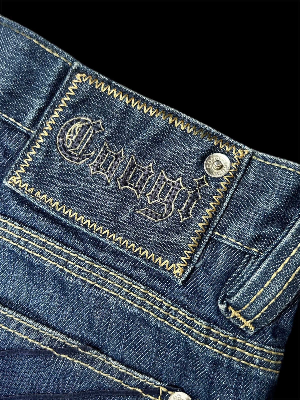 Coogi Coogi Wide Leg Embroidered Jeans Size US 34 / EU 50 - 11 Thumbnail