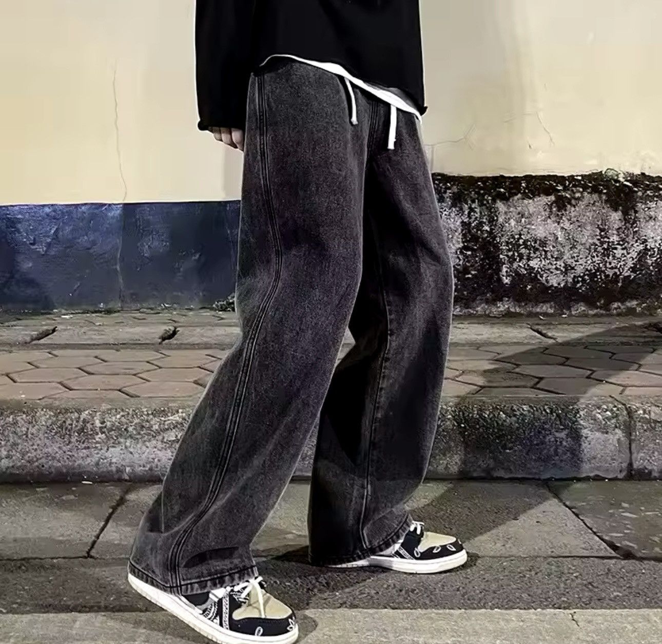 Japanese Brand × Vintage Korean Vintage high street jeans Size US 32 / EU 48 - 1 Thumbnail