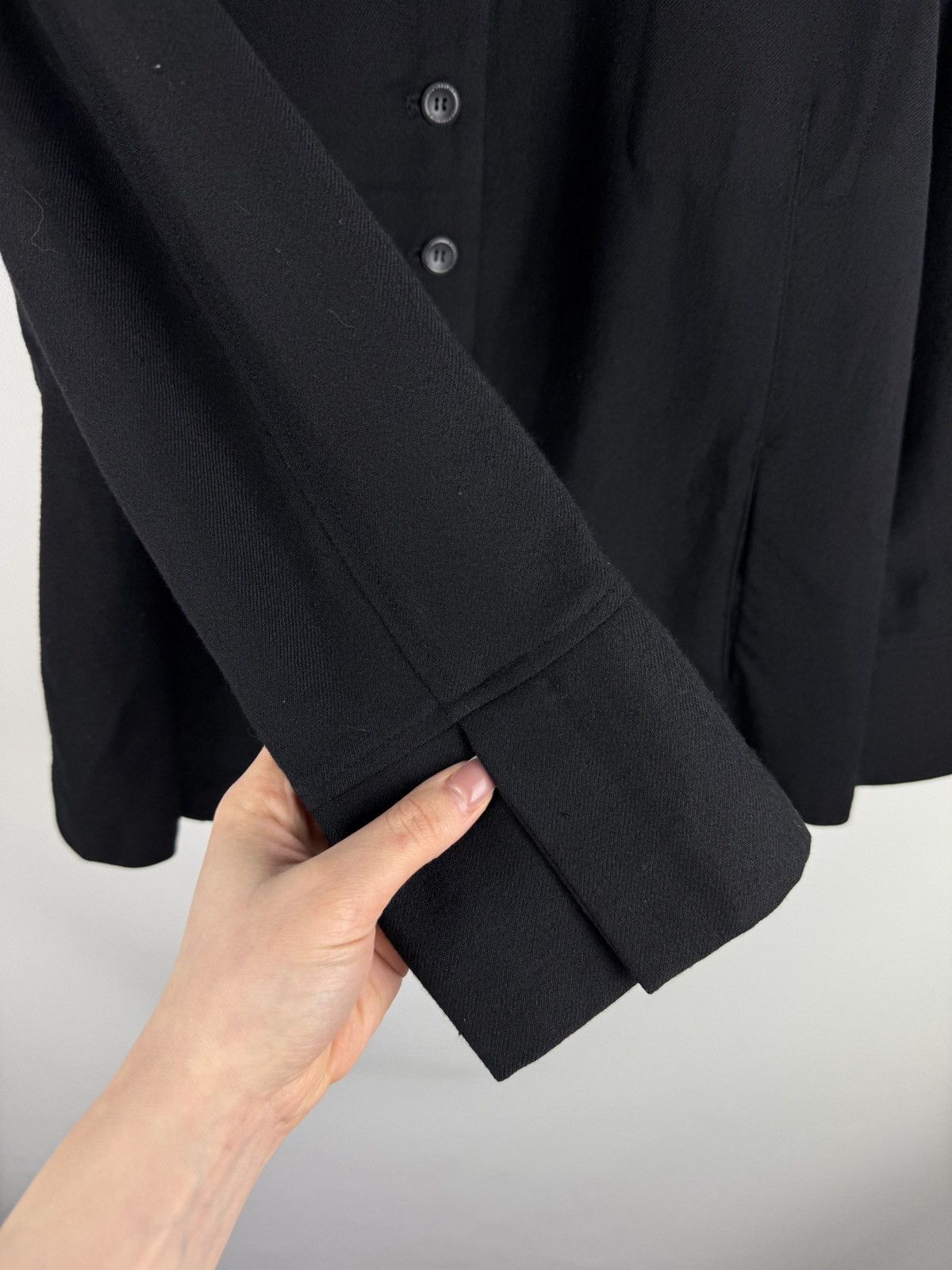 hannes roether Hannes Roether Ladies Avant-garde Wool Blazer Jacket Size M Size M / US 6-8 / IT 42-44 - 11 Thumbnail