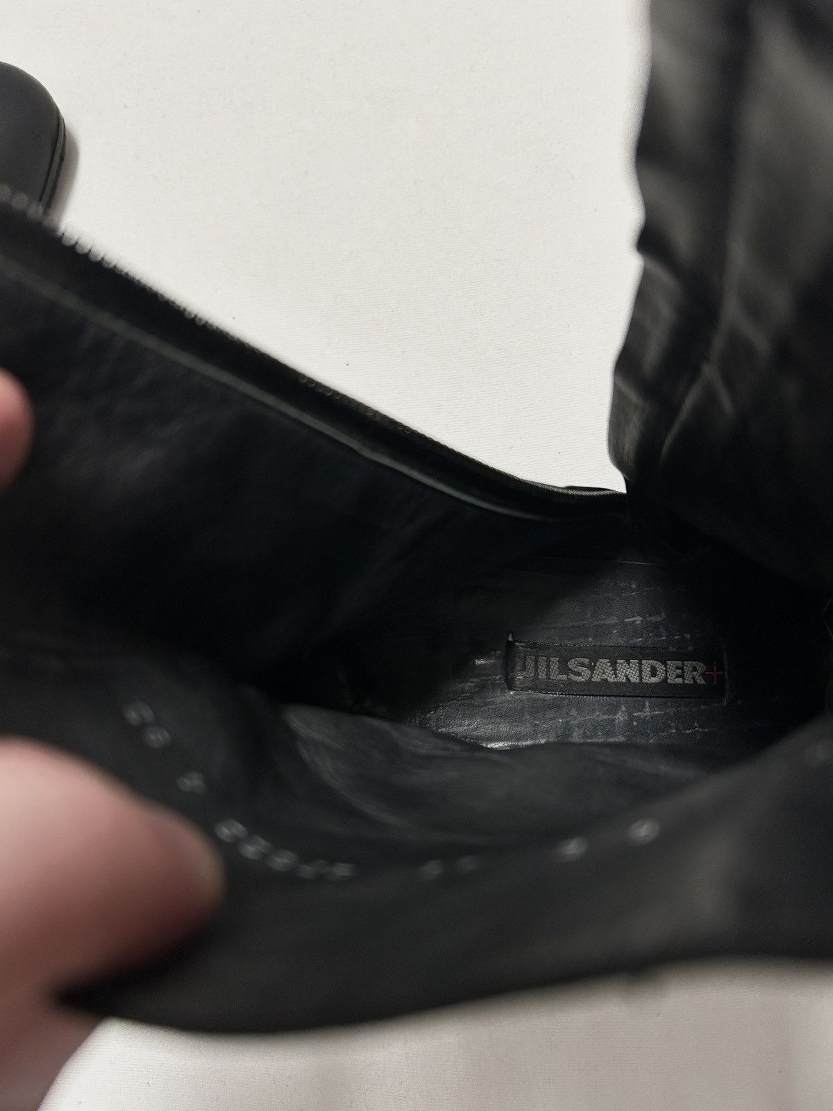 Jil Sander FW2003 Side Zip Horse Leather Boots Size US 8 / EU 41 - 10 Thumbnail