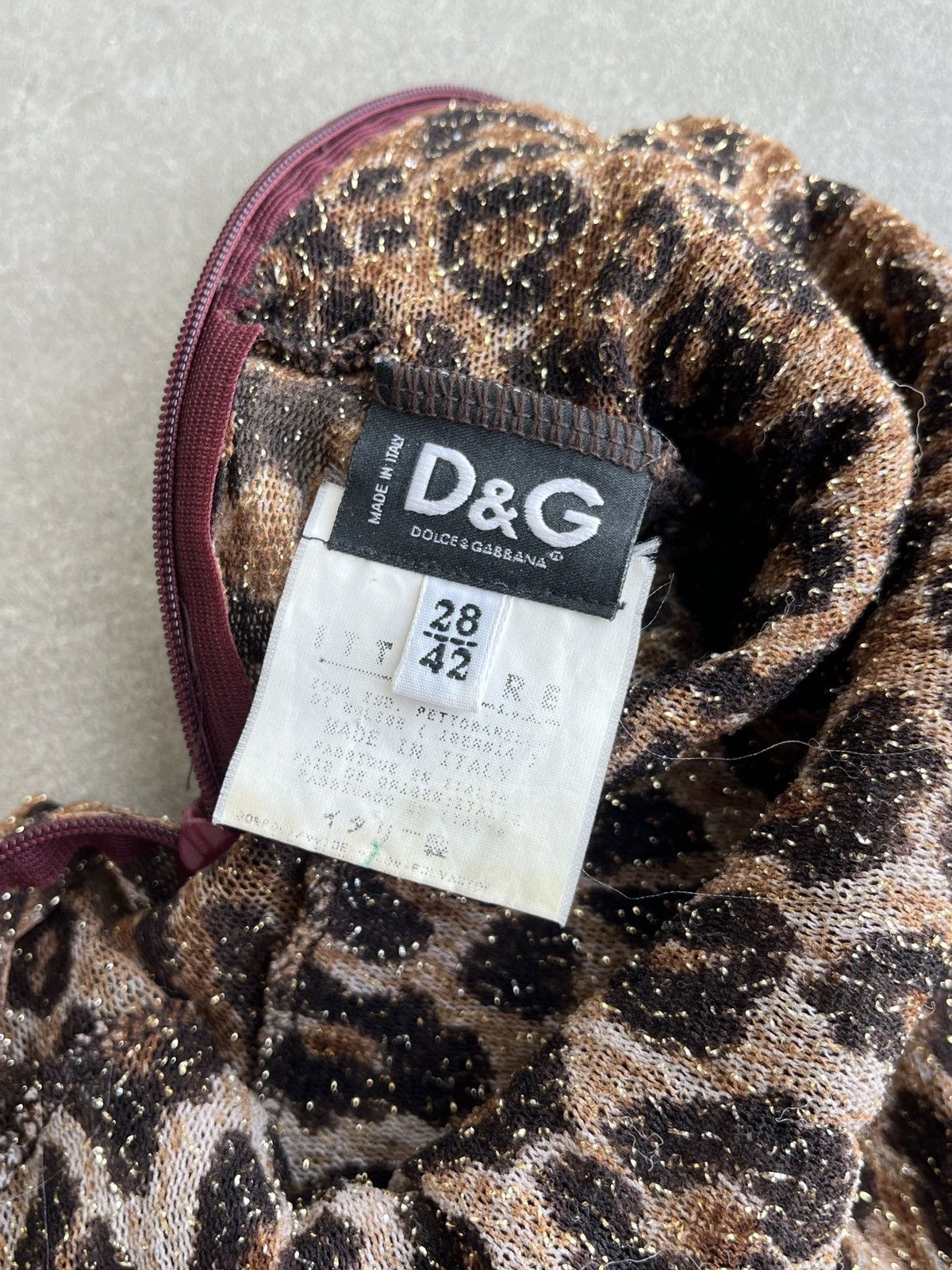 Dolce & Gabbana Vintage Dolce & Gabbana Cheetah Mesh Shirt Size S / US 4 / IT 40 - 7 Thumbnail