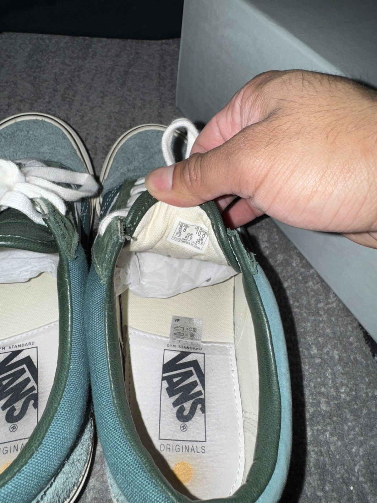 Vans Gym Standard Vans Vault Og Old Skool Lx Green Size US 8.5 / EU 41-42 - 5 Thumbnail