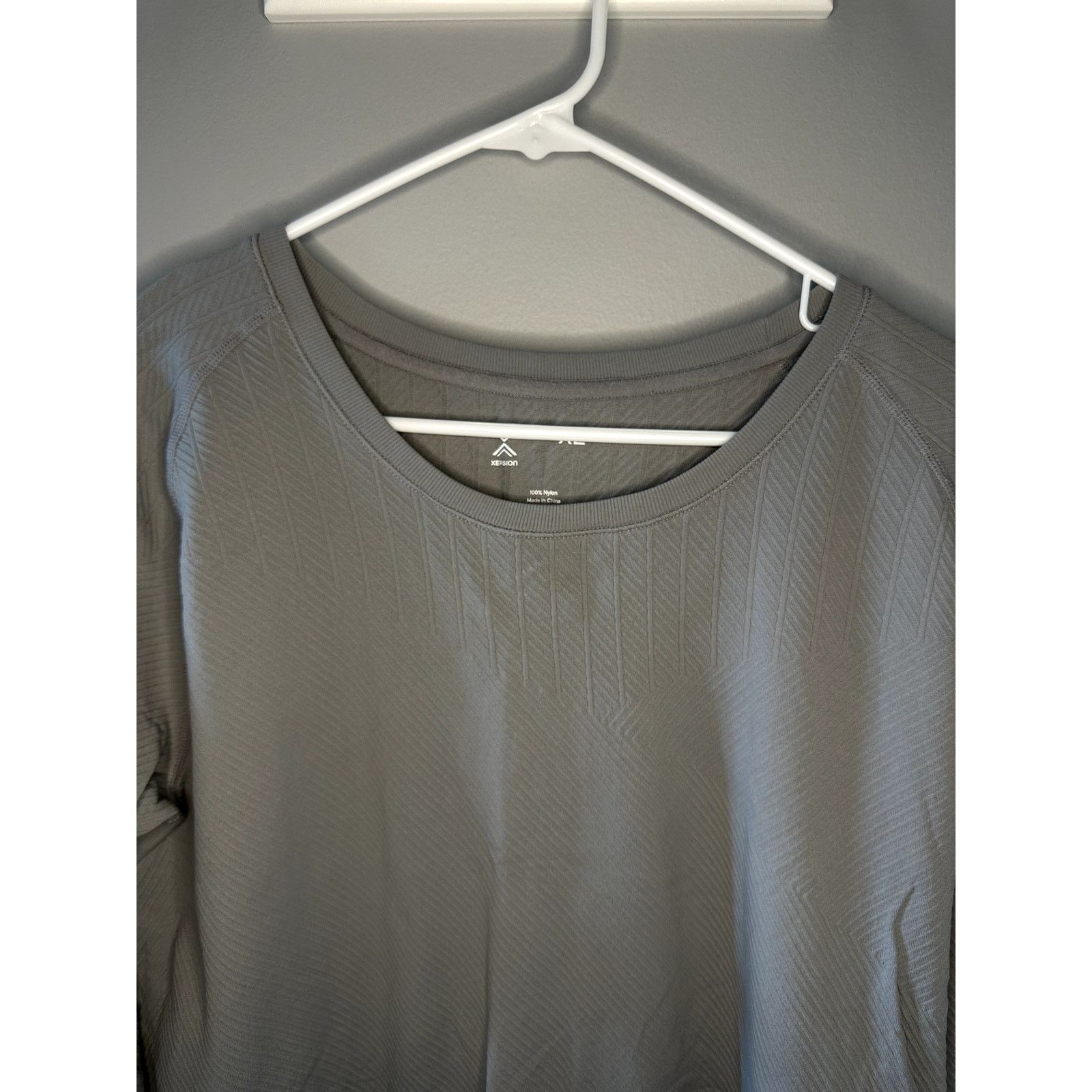Other Xersion Long Sleeve Crew Neck Pullover Sweatshirt Gray XL Size XL / US 12-14 / IT 48-50 - 3 Thumbnail