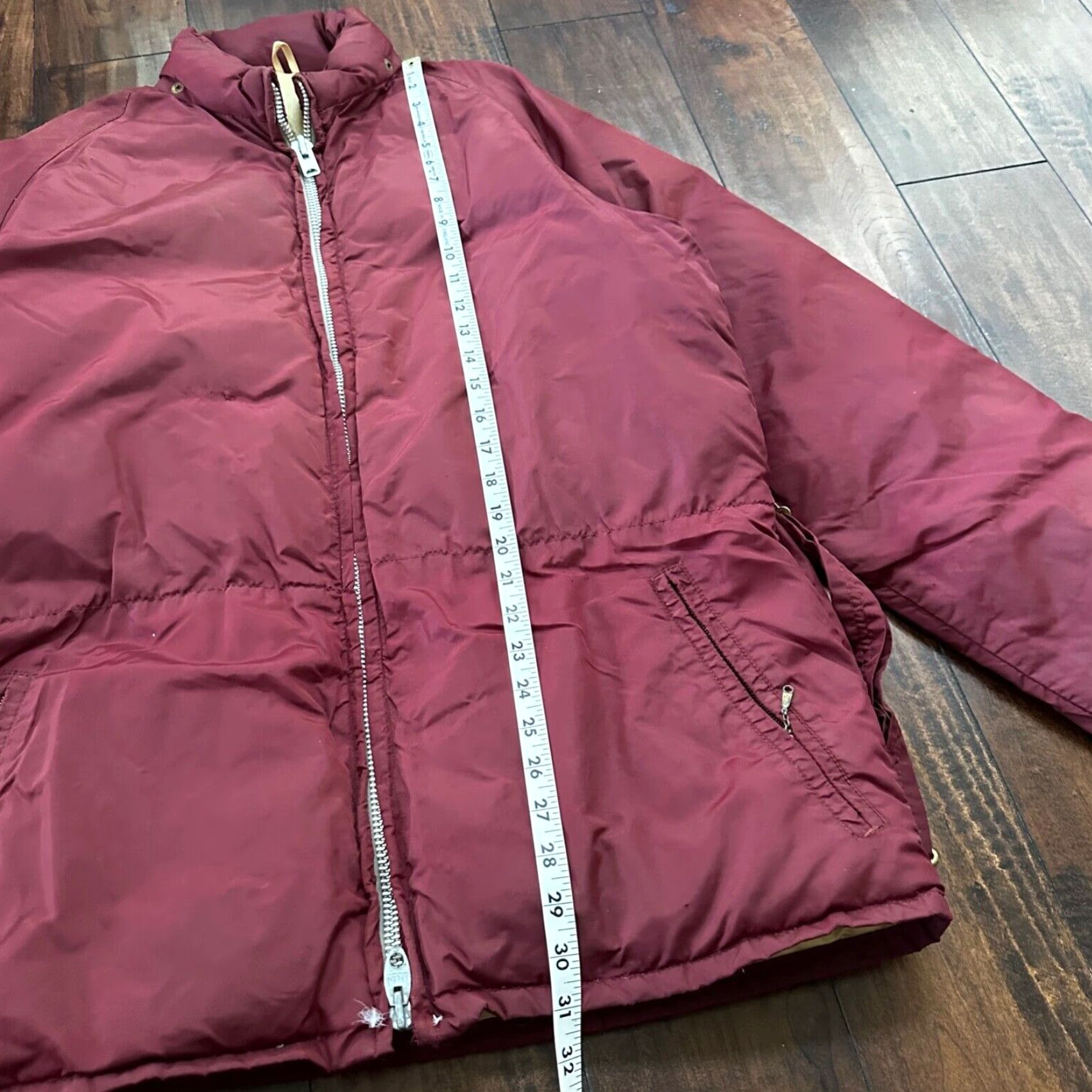 Vintage Vintage 1960s Alp Sport Jacket Parka Ski Coat Down Goose L Ski Red Talon zip Bauer Nylon Size US L / EU 52-54 / 3 - 6 Thumbnail