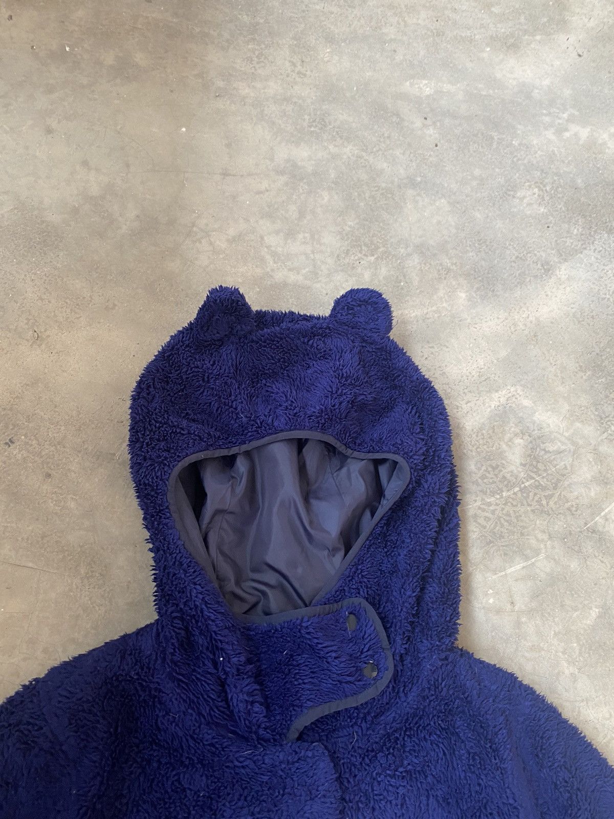 ISSEY MIYAKE MERCIBEAUCOUP DEEP PILE SHERPA JACKET