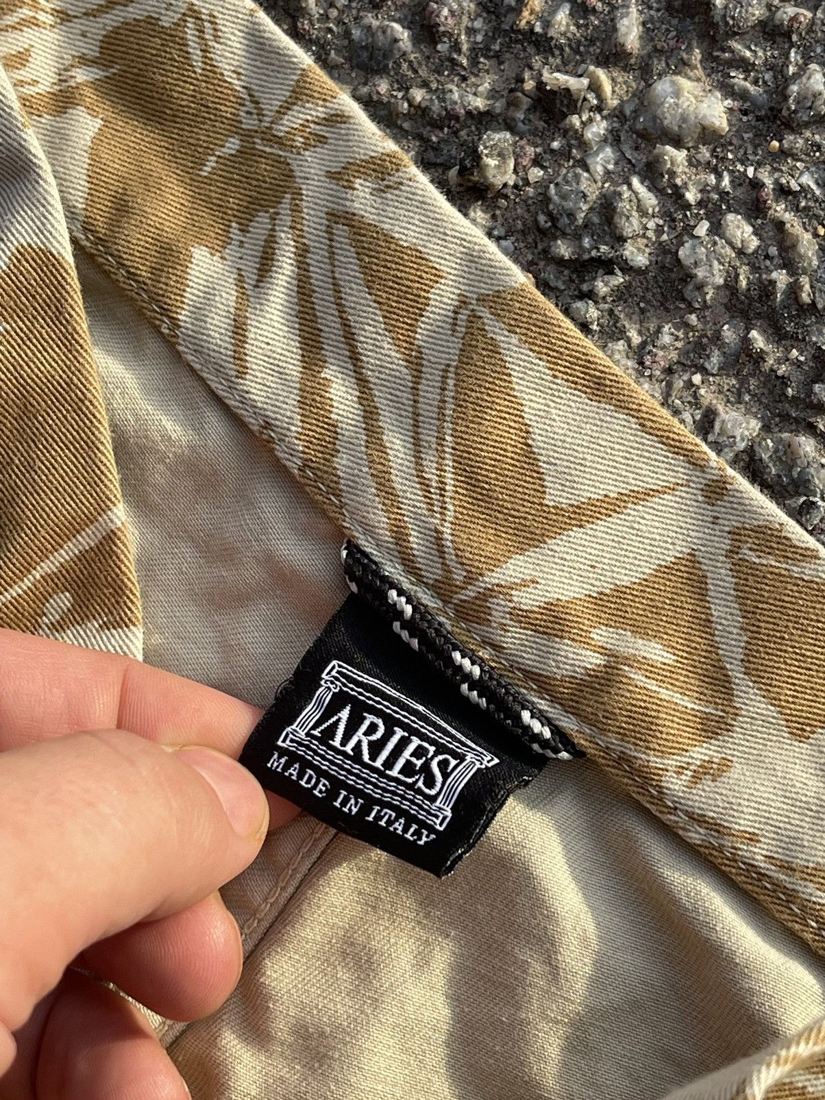 Aries Aries Cargo Camo pants trousers Size US 31 - 6 Thumbnail