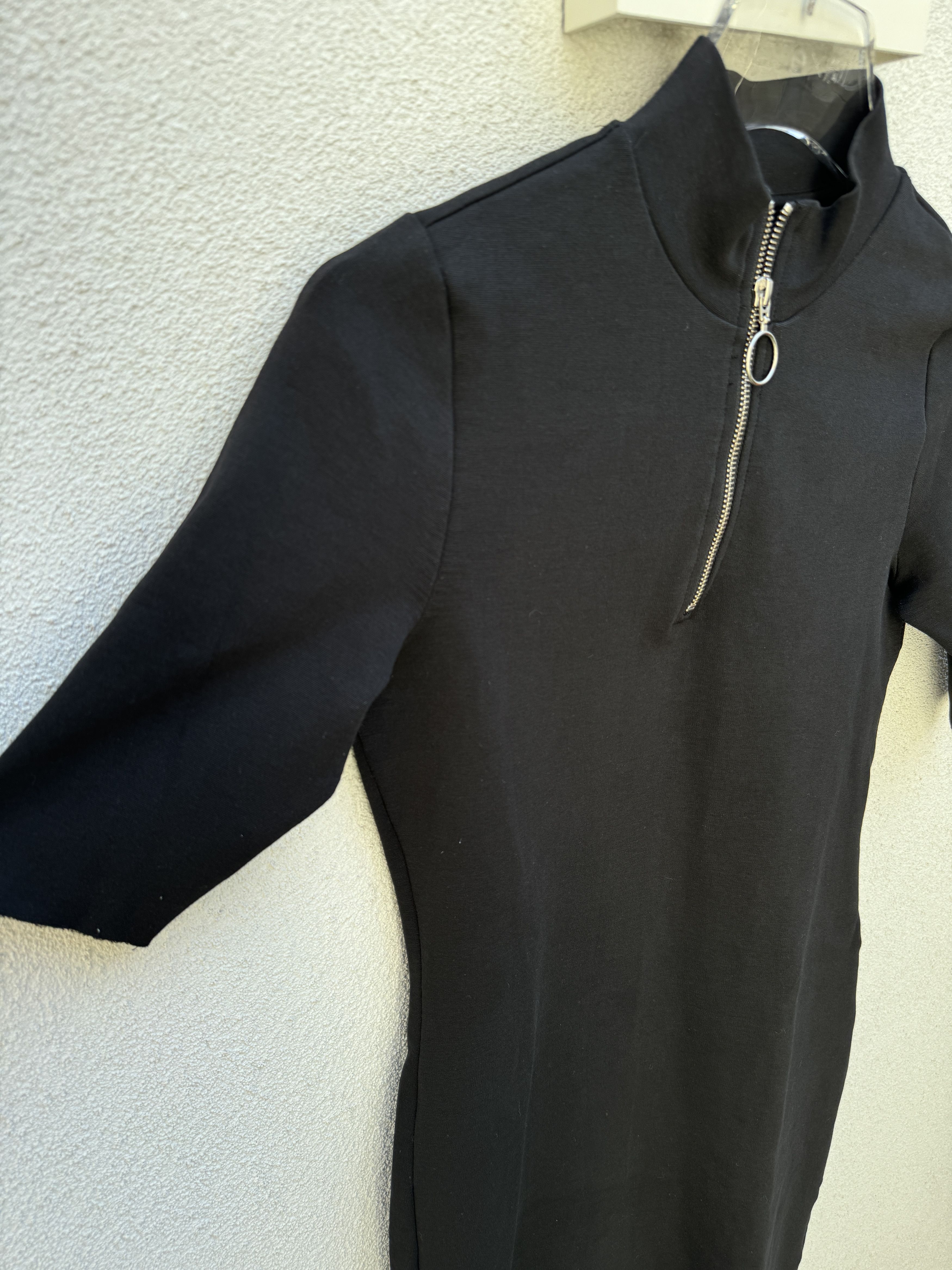 Thom Krom THOM KROM Black Stretch Dress Cotton Size M Size M / US 6-8 / IT 42-44 - 5 Thumbnail