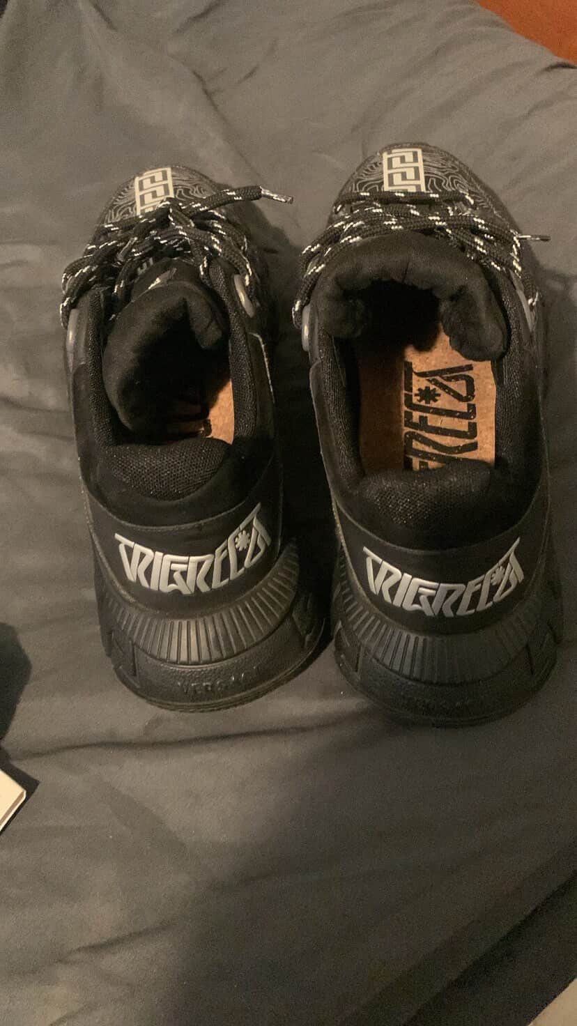 Versace Versace Trigreca black and silver low-top sneakers. Size US 11 / EU 44 - 3 Thumbnail