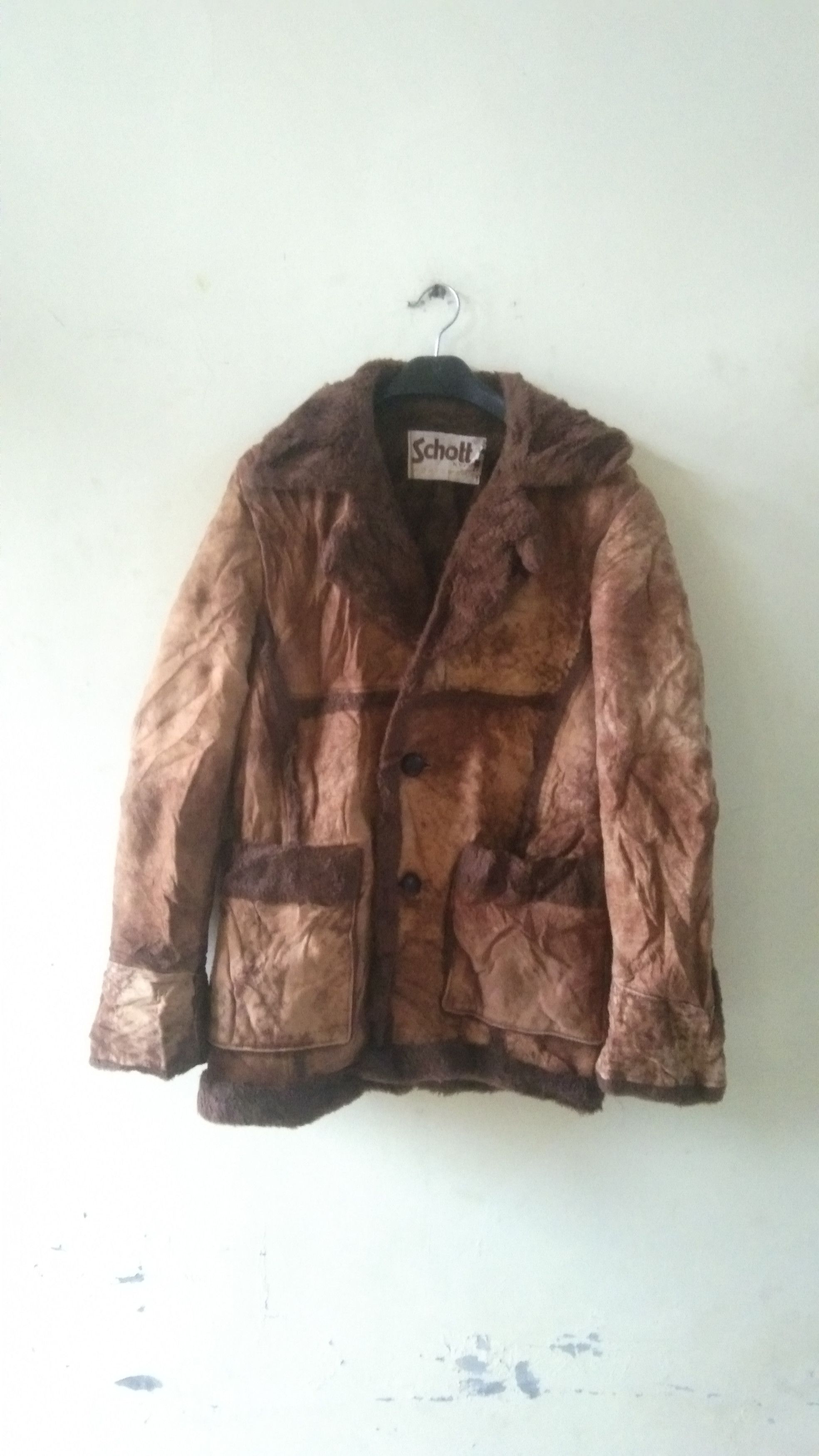 Schott × Vintage Schott ranch inner serpha jacket Size US S / EU 44-46 / 1 - 1 Thumbnail